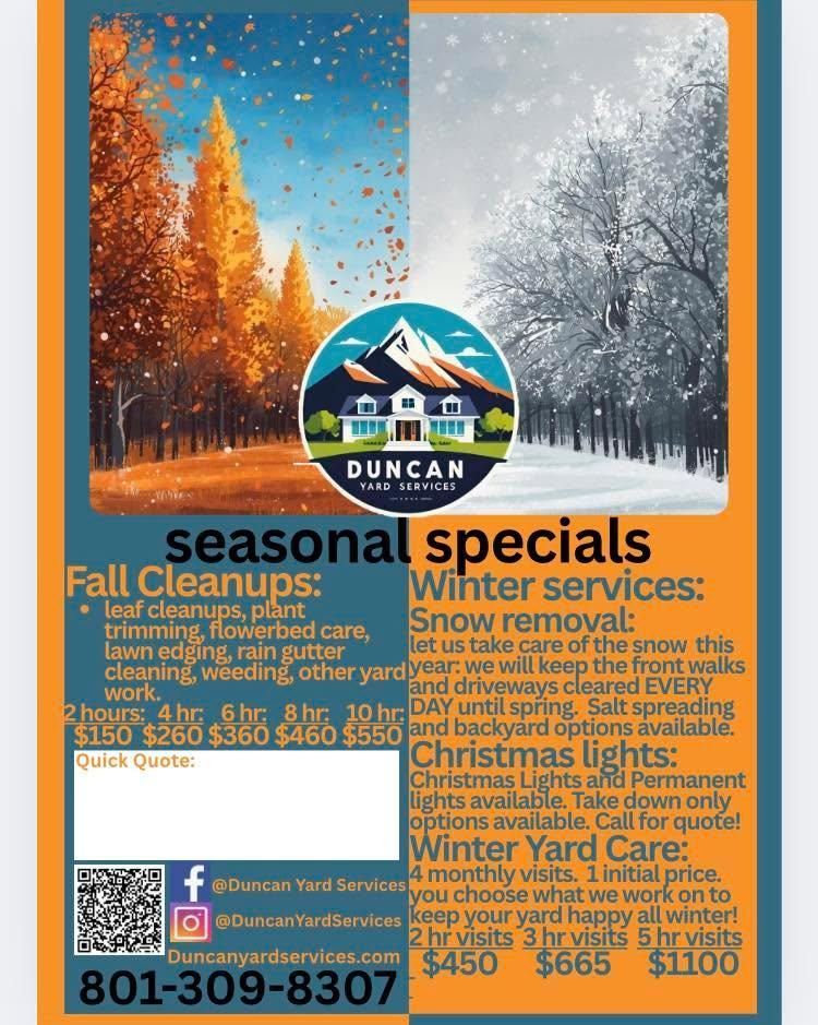  for Duncan Yard Services in Bountiful, UT