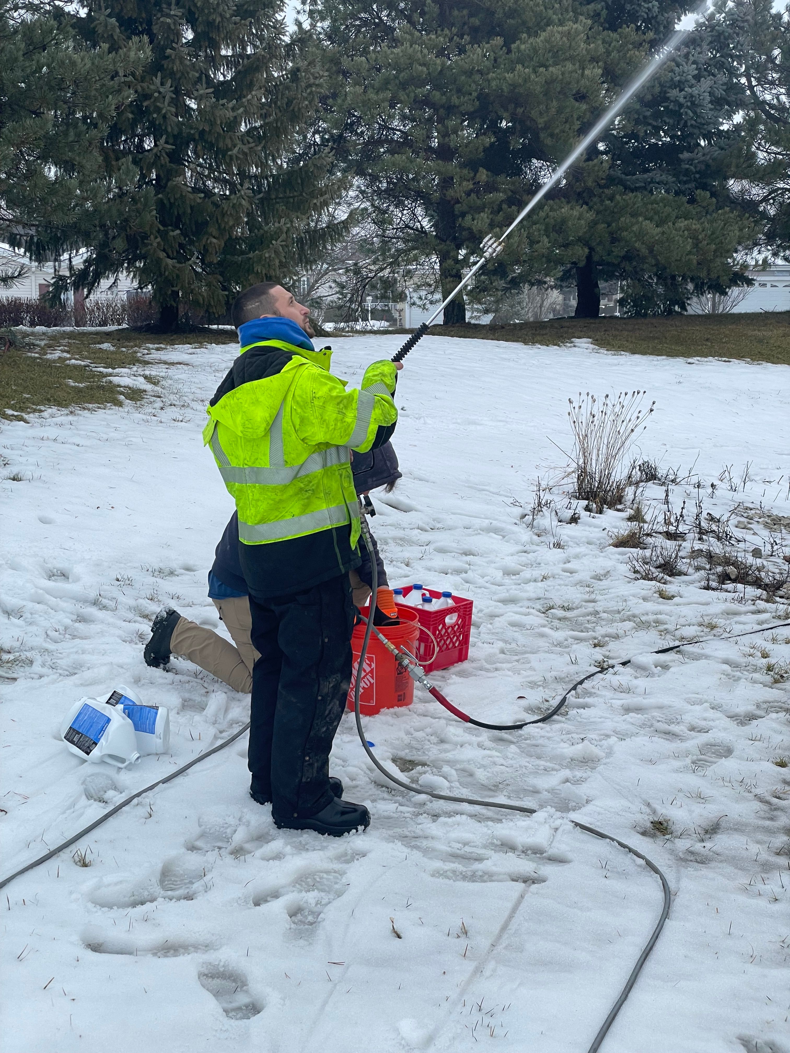 Pressure Washing for Premier Partners, LLC. in Volo, IL