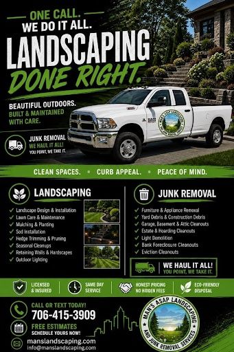  for Man's Asap Landscaping and Handyman Services LLC in Lagrange, GA