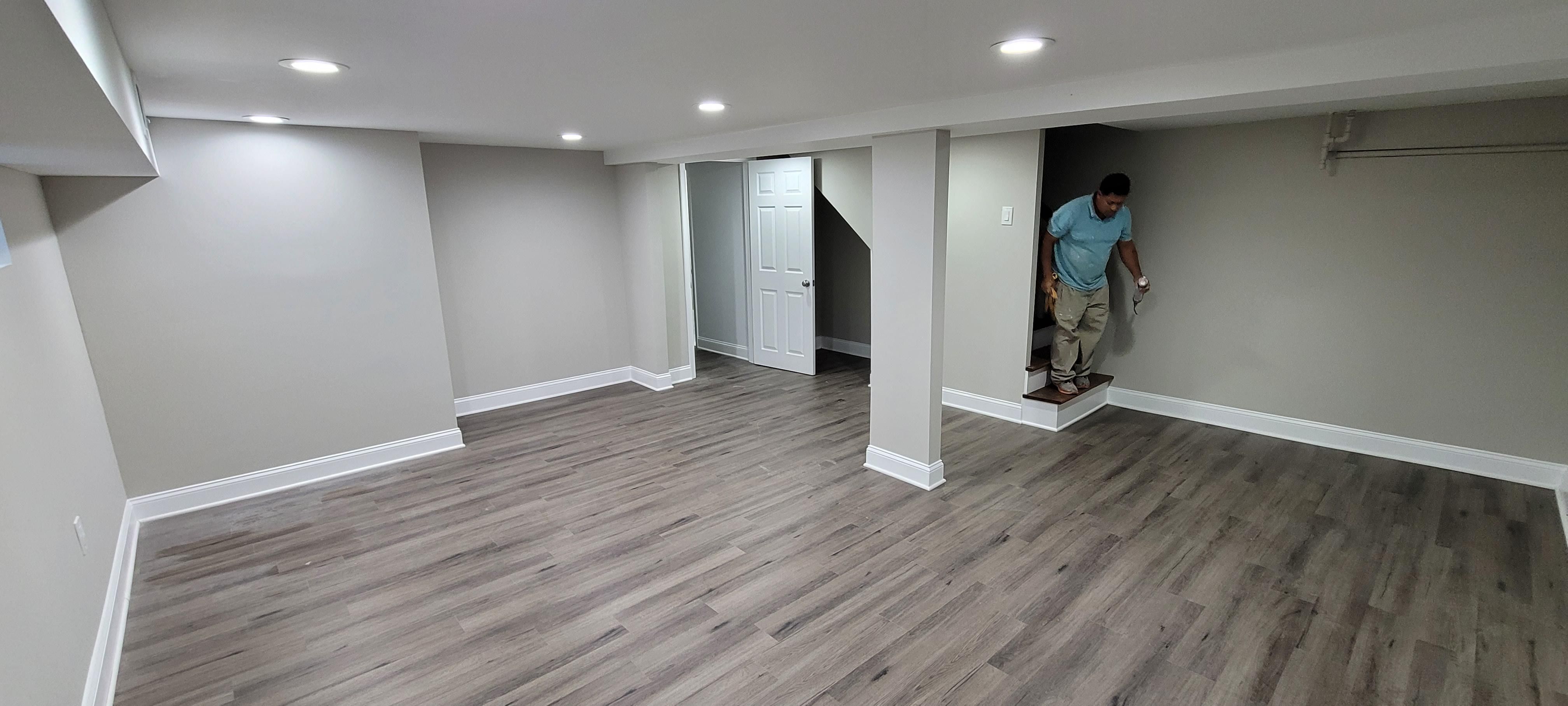 Basement Finish  for Jz Painting Design Co. in Manassas, VA