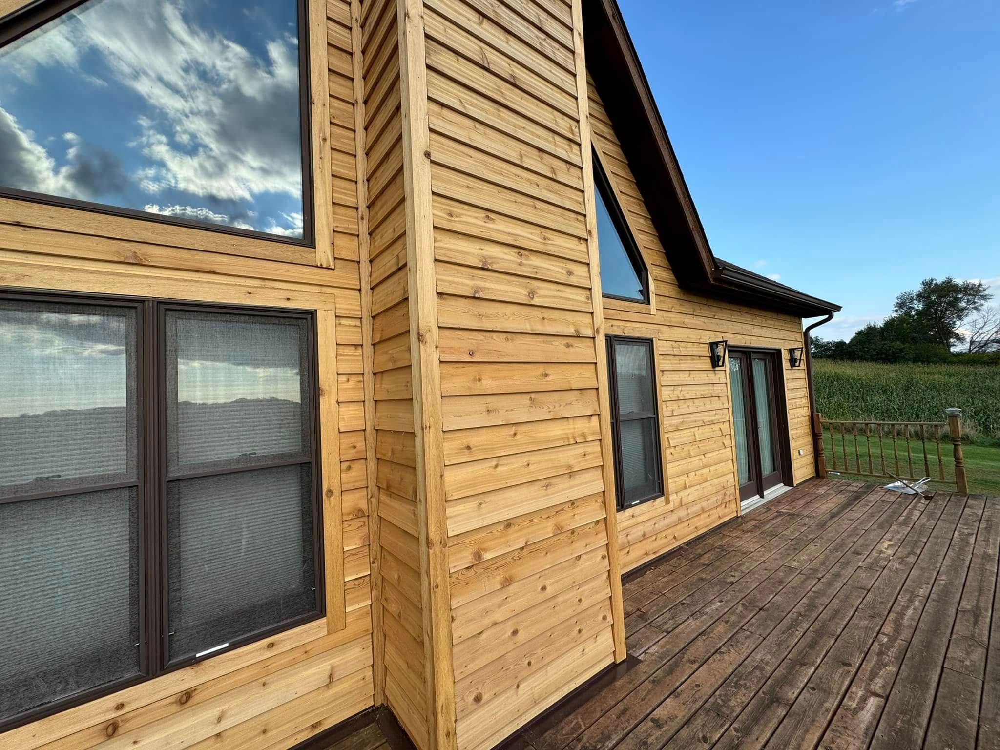 Exterior Renovations for Goeke Construction LLC in La Farge, WI