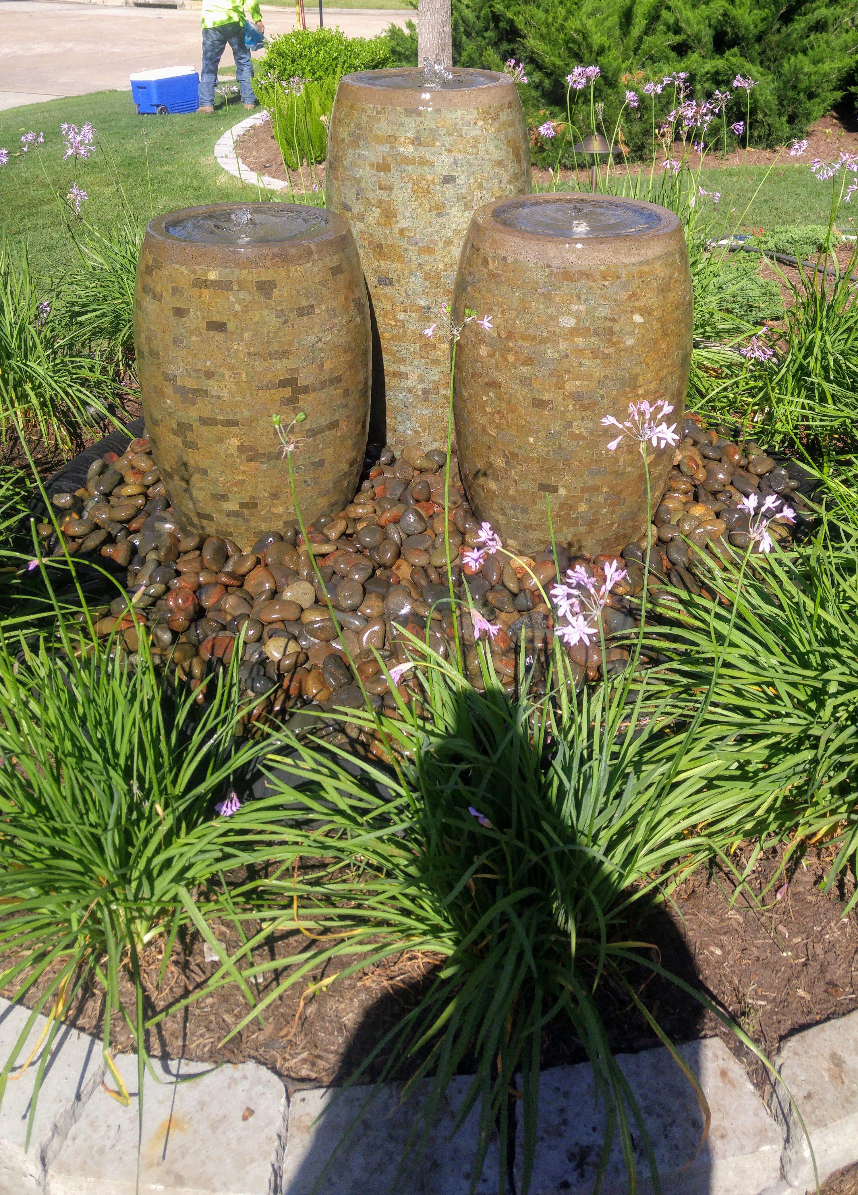Outdoor Features for Atlas Land Design in Creekside Park, TX
