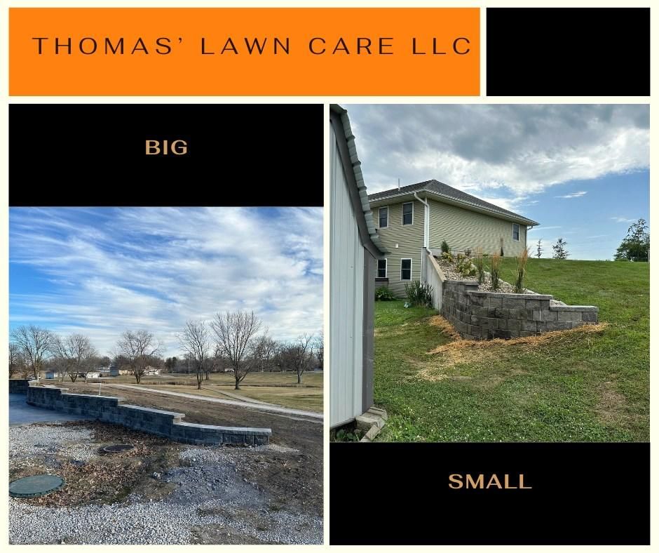  for Thomas' Lawn Care in Maryville, MO