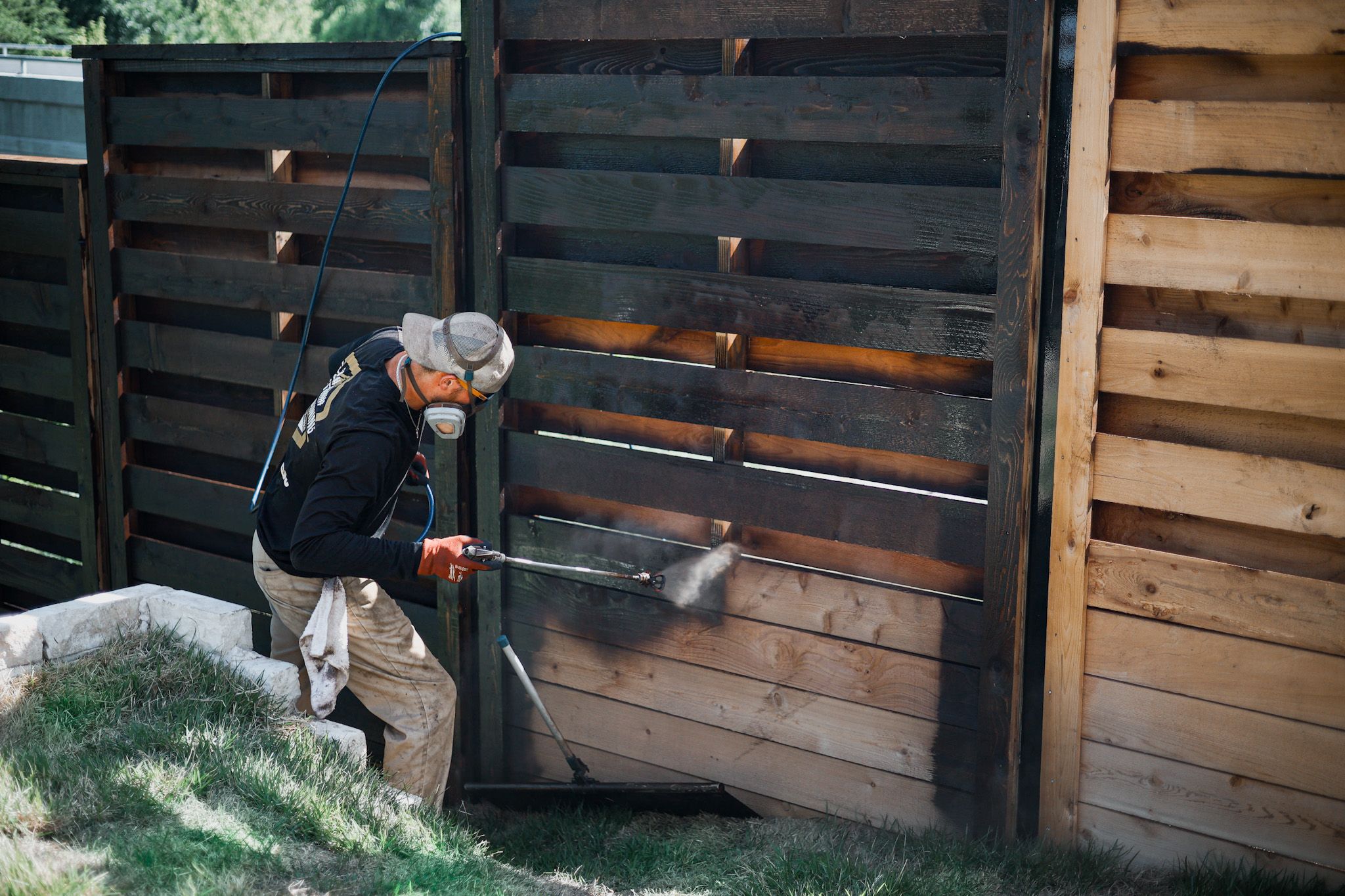 Fence Staining for Ansley Staining and Exterior Works in New Braunfels, TX