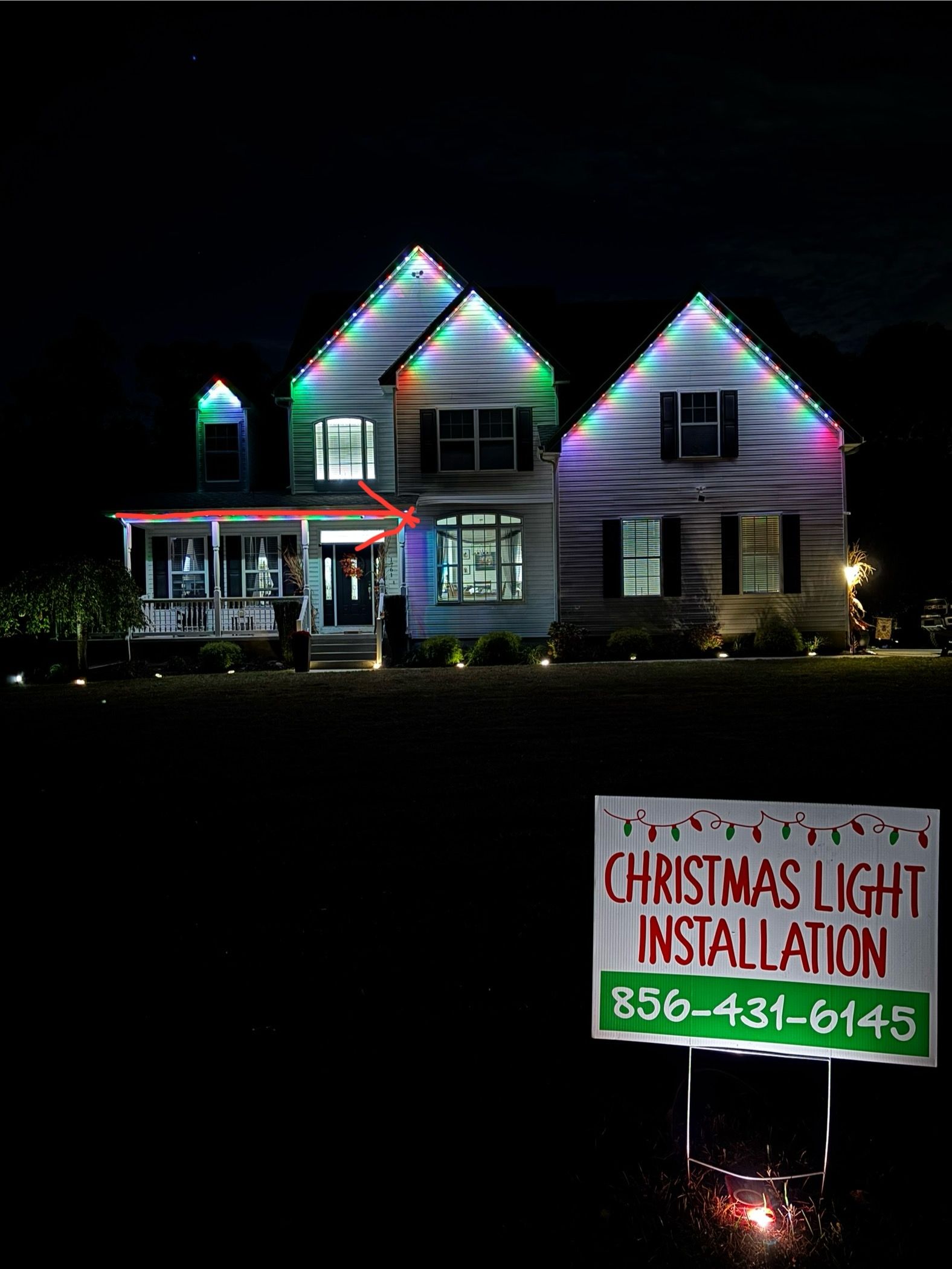  for Happy Holiday Christmas Lighting in Mullica Hill, NJ