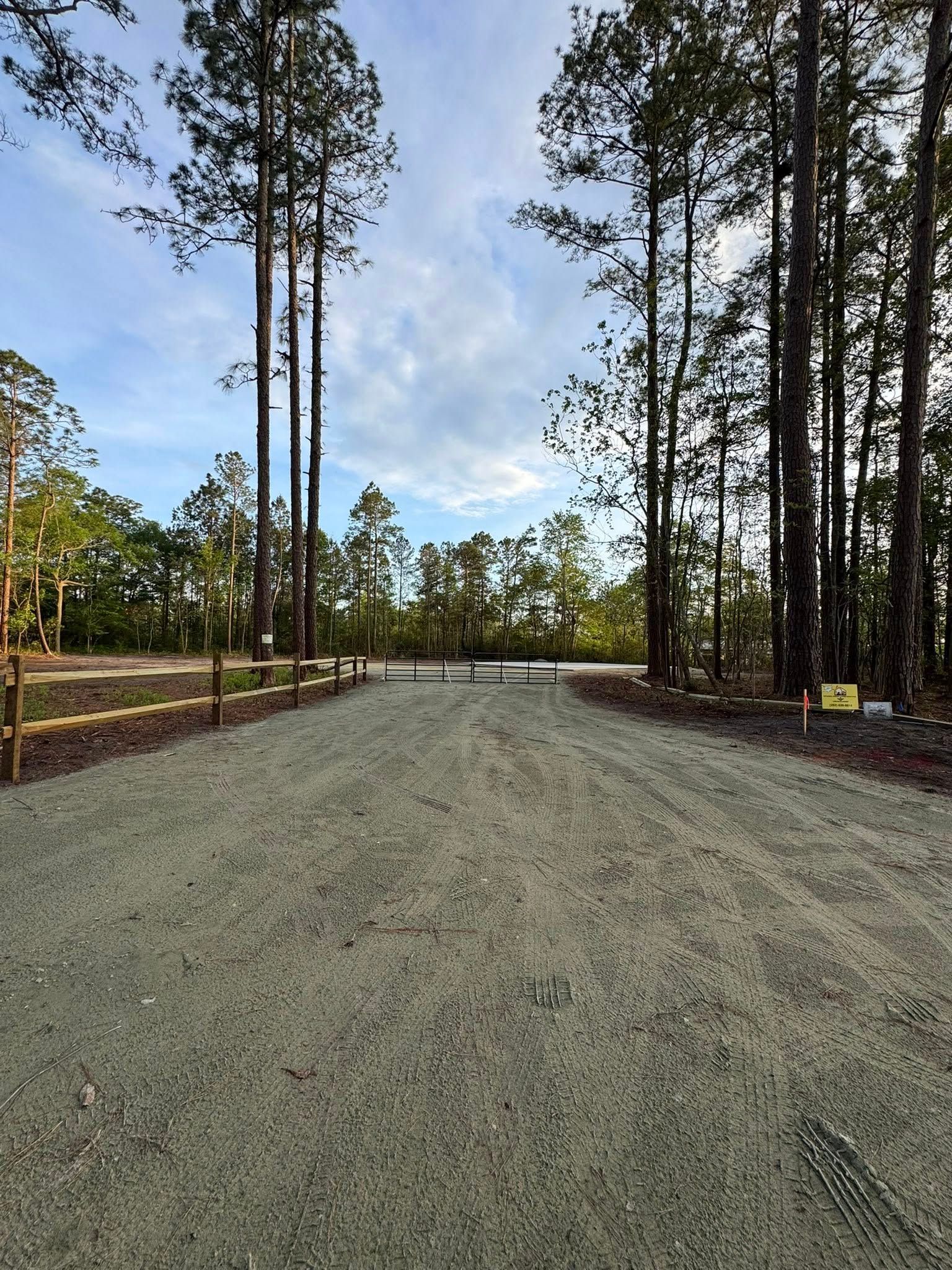 Excavating for Beards Creek Construction in Grantsboro, NC