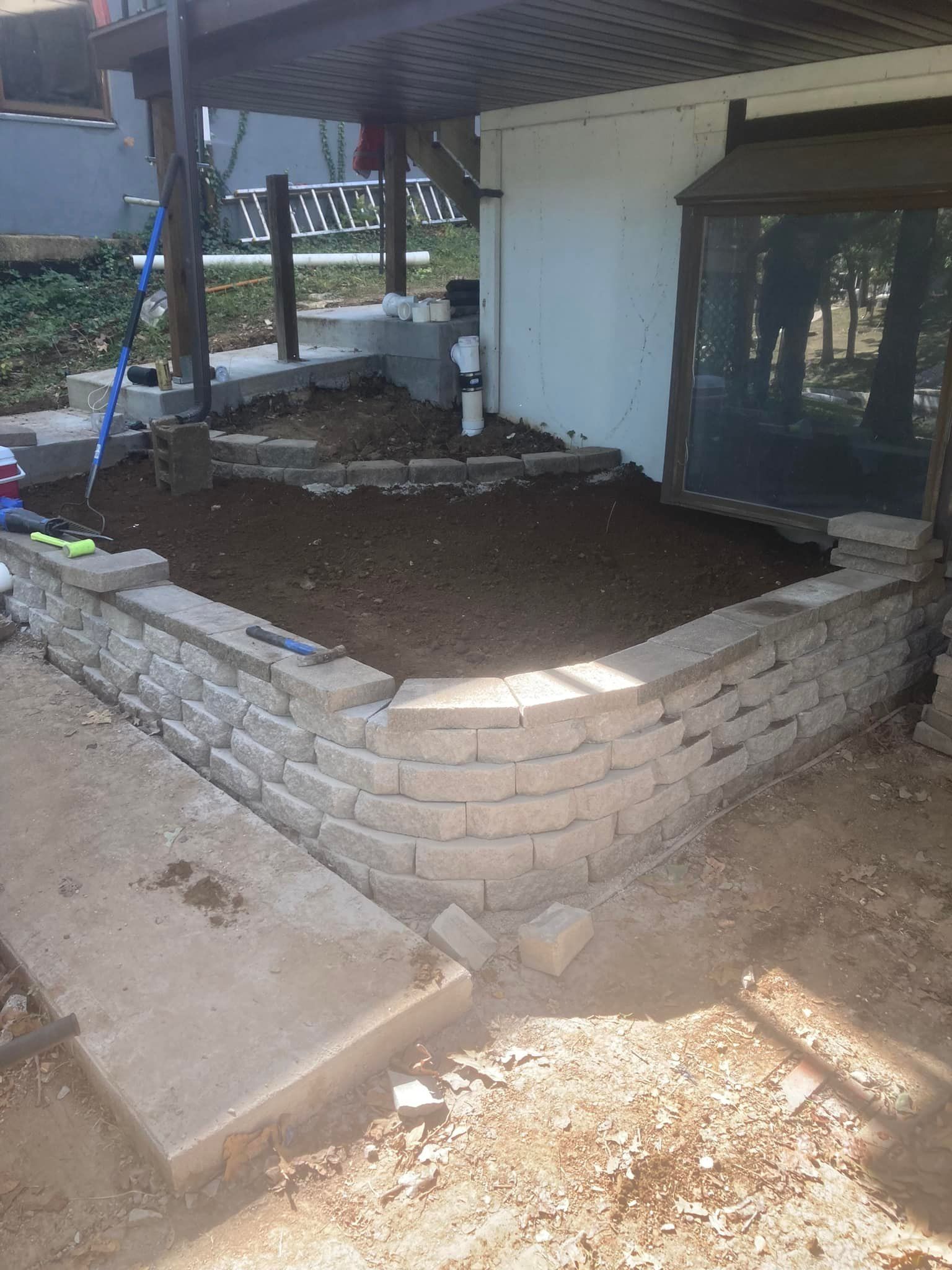 Hardscaping for G&K Landscaping in Hillsboro, MO