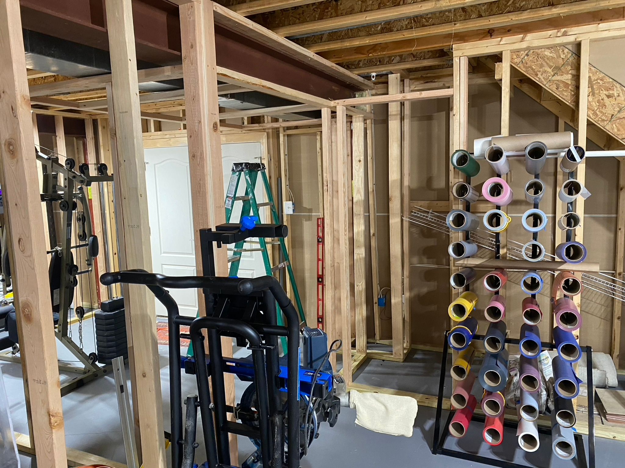 Basement Remodel for Big Rock Contractors of Kentucky, LLC in Corbin, KY