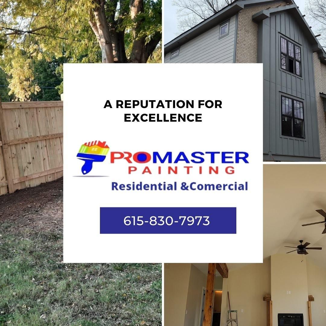  for ProMaster Painting in Clarksville, TN