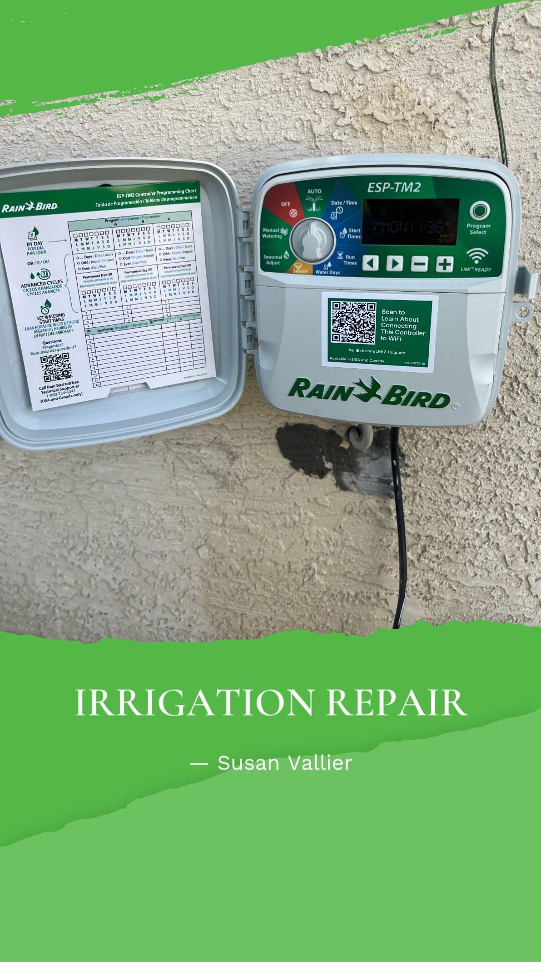 Irrigation System Design & Install for Ludlows Services in Clermont, FL