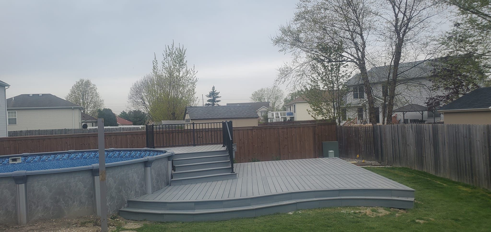 Pool Decks for Mitchell Builders LLC in Lake County, IN