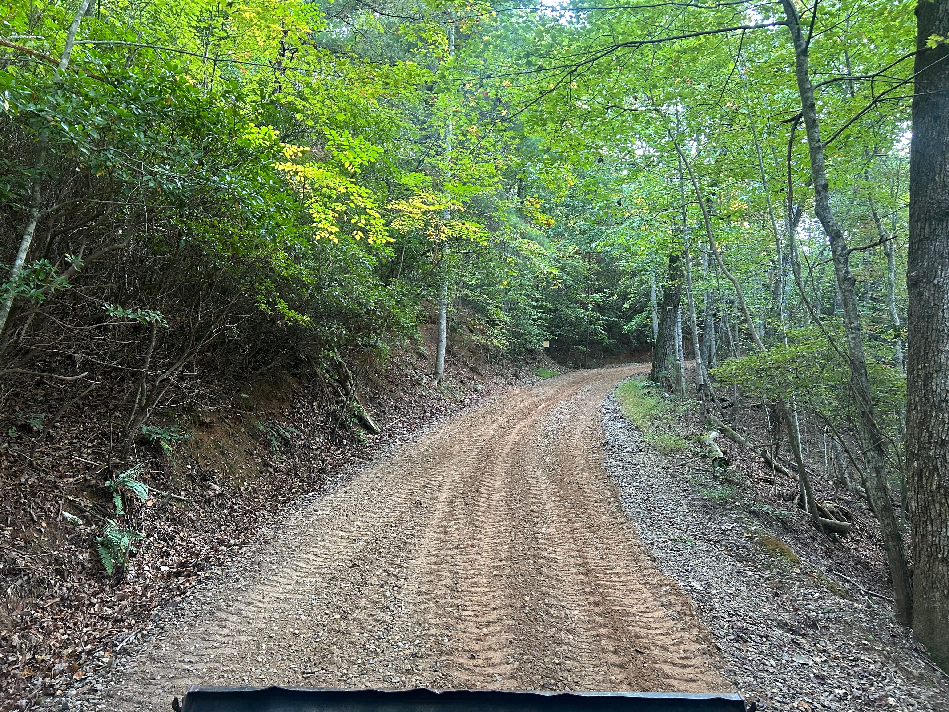 Driveway scraping for The Gravel Guy in Blairsville, GA