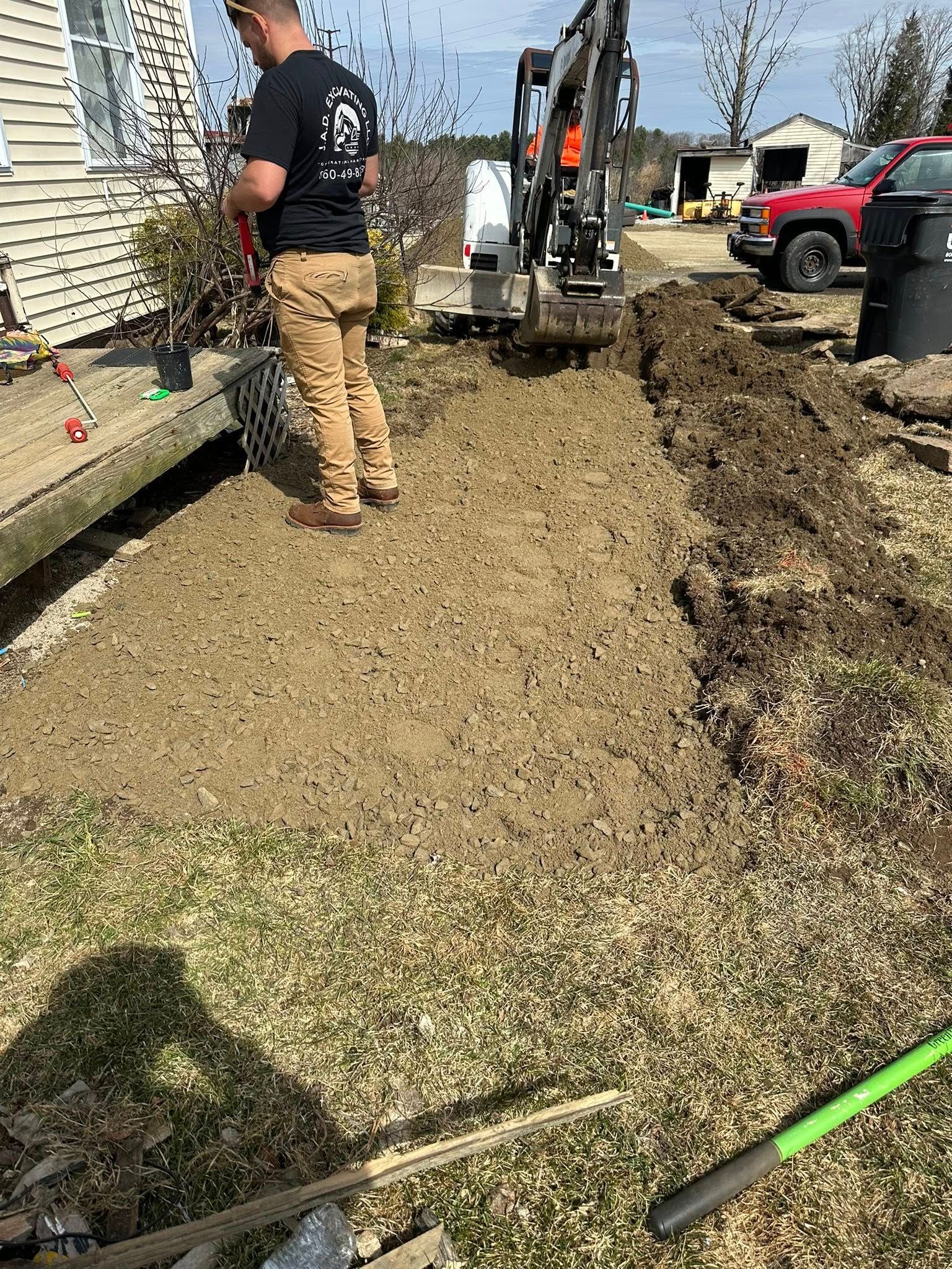  for JAD Excavating LLC in Goshen, CT