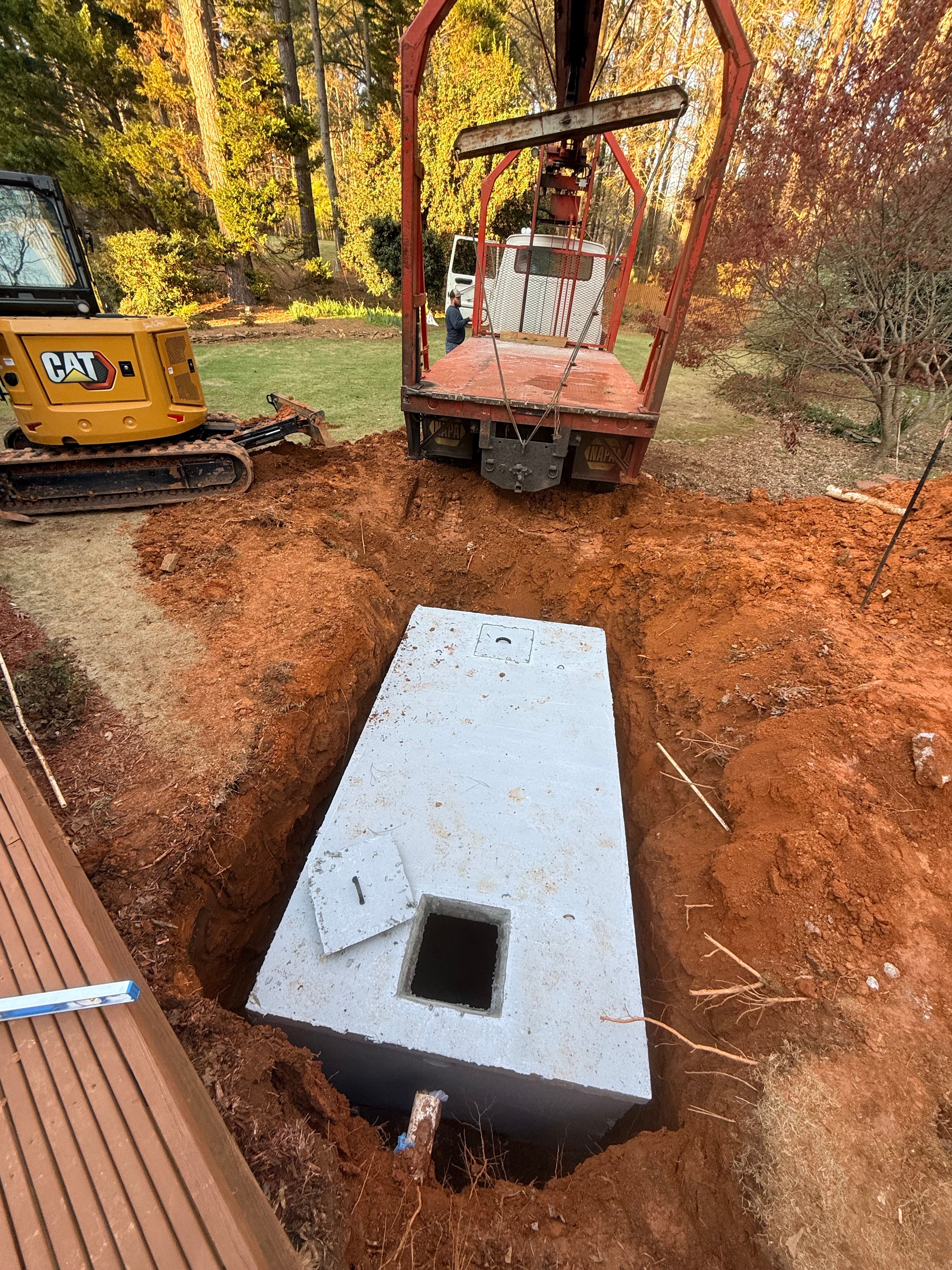 Excavation for J&J Hauling and Outdoor LLC  in Fayetteville, GA