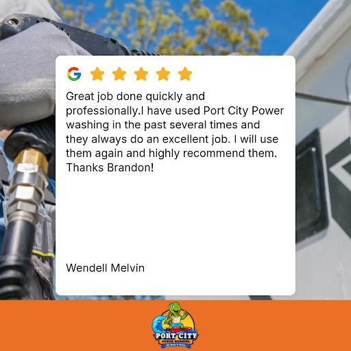  for Port City Power Washing in Wilmington, NC