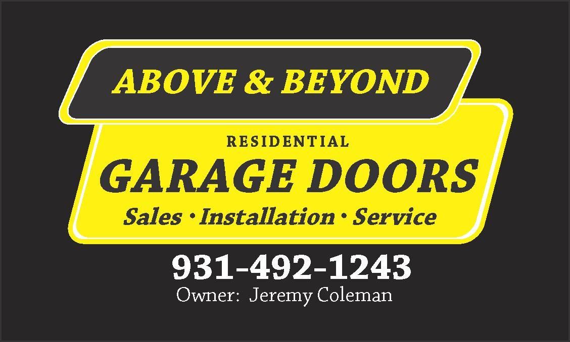  for Above & Beyond Garage Doors in Shelbyville, TN