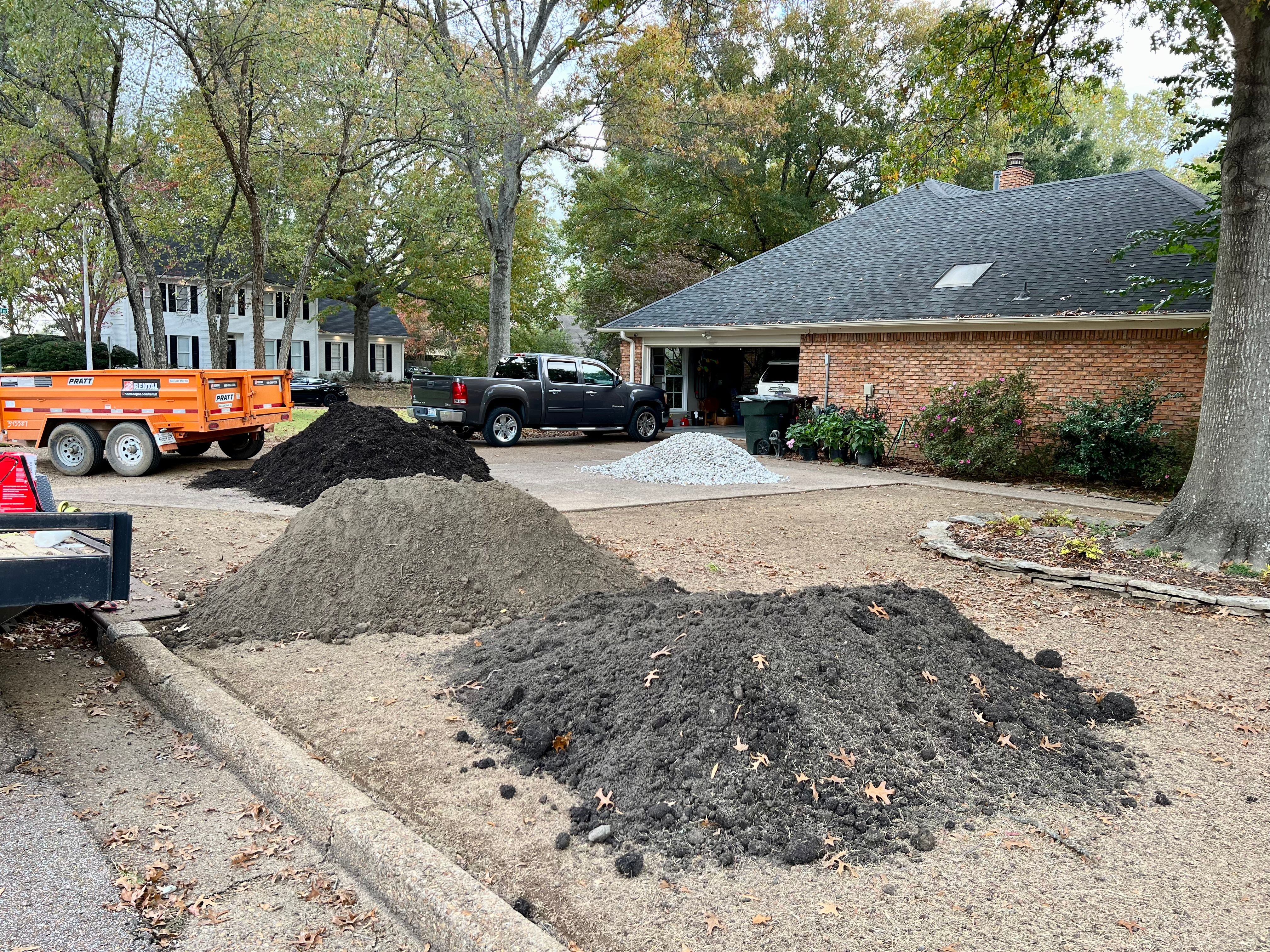 Patrick Drainage & Landscape  for Emory's Garden Landscape Emporium in Memphis,  TN