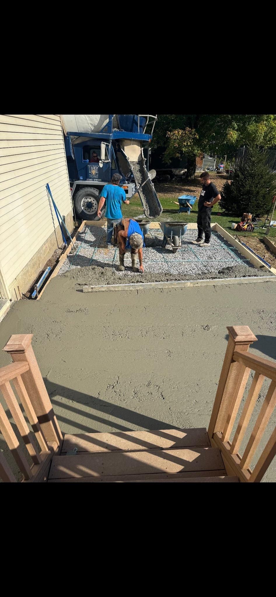  for STS Custom Concrete in Butler County, PA