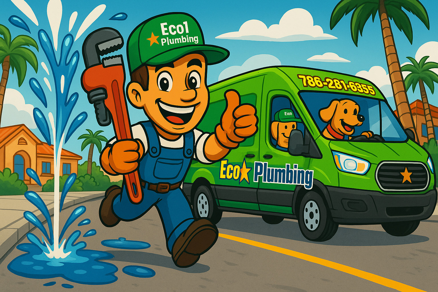  for Eco 1 Plumbing LLC in Miami, FL