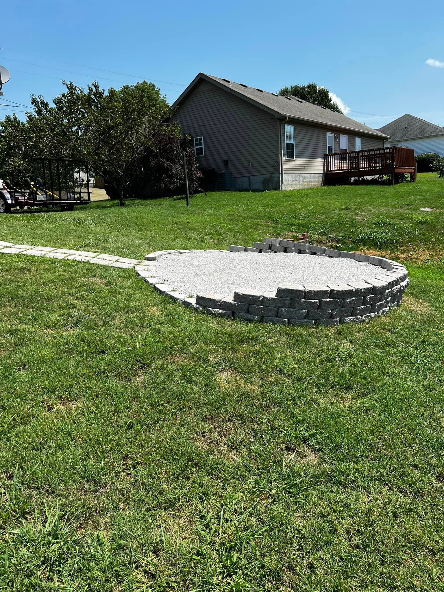 Hardscaping for Team Bard Lawn Care SVC in Woodbury, TN