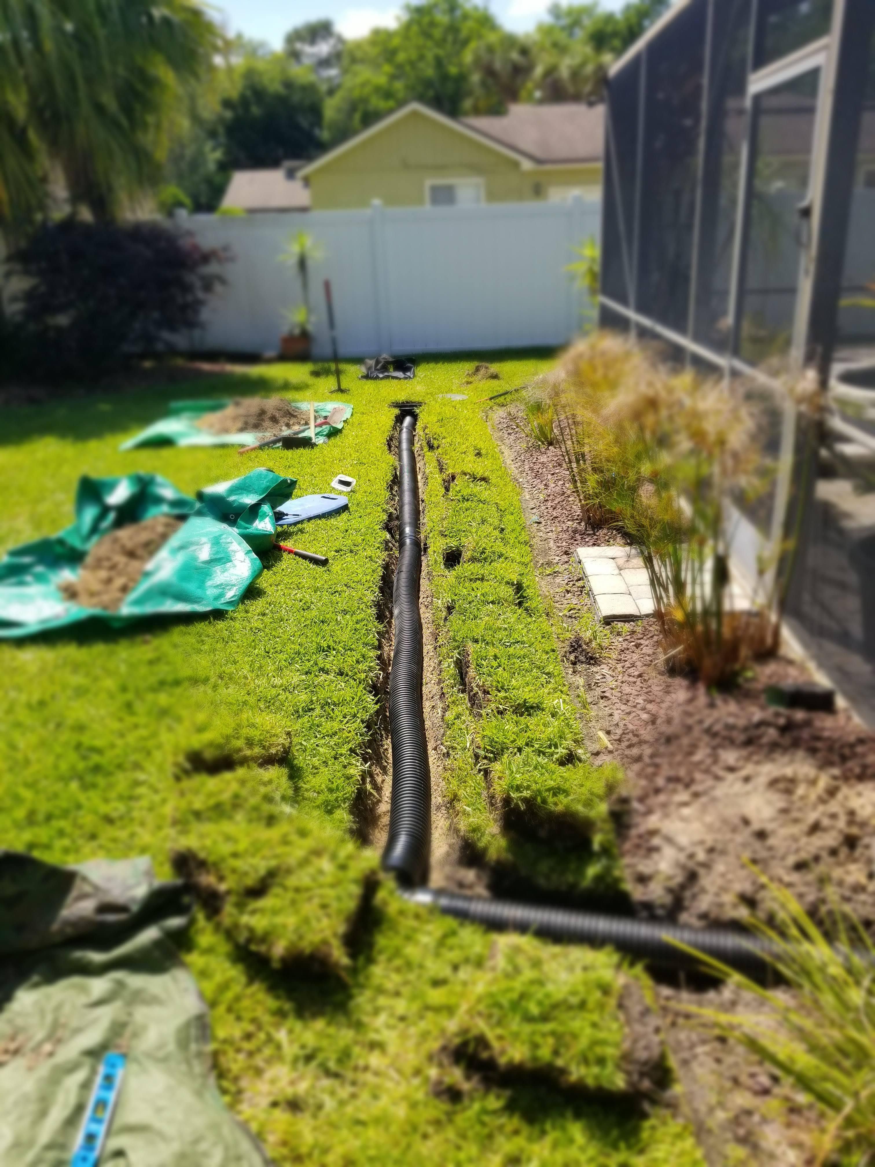  for Sam's French Drains and Landscape in Orlando, Florida