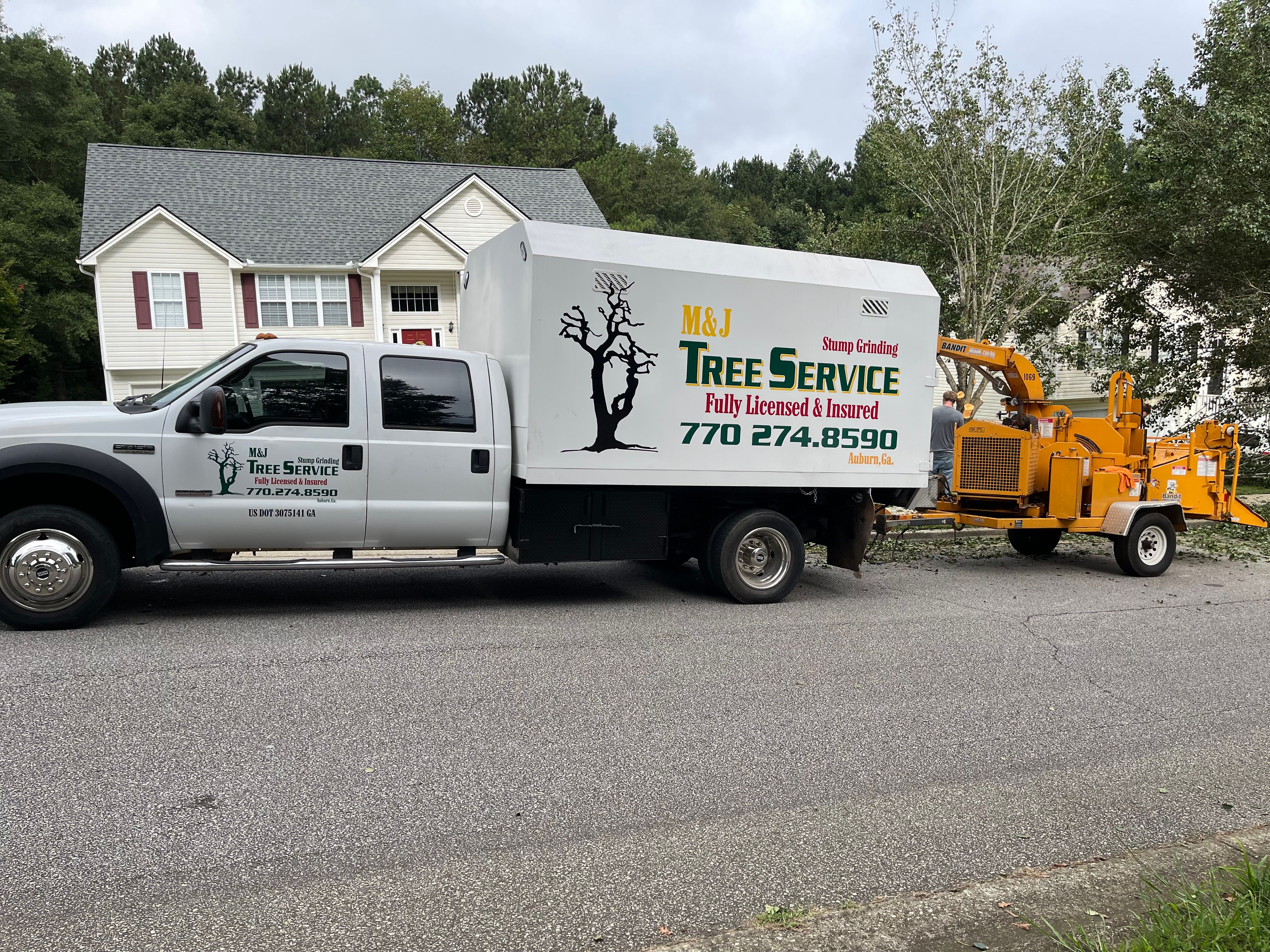  for M & J Tree Service & Stump Grinding in Auburn, GA