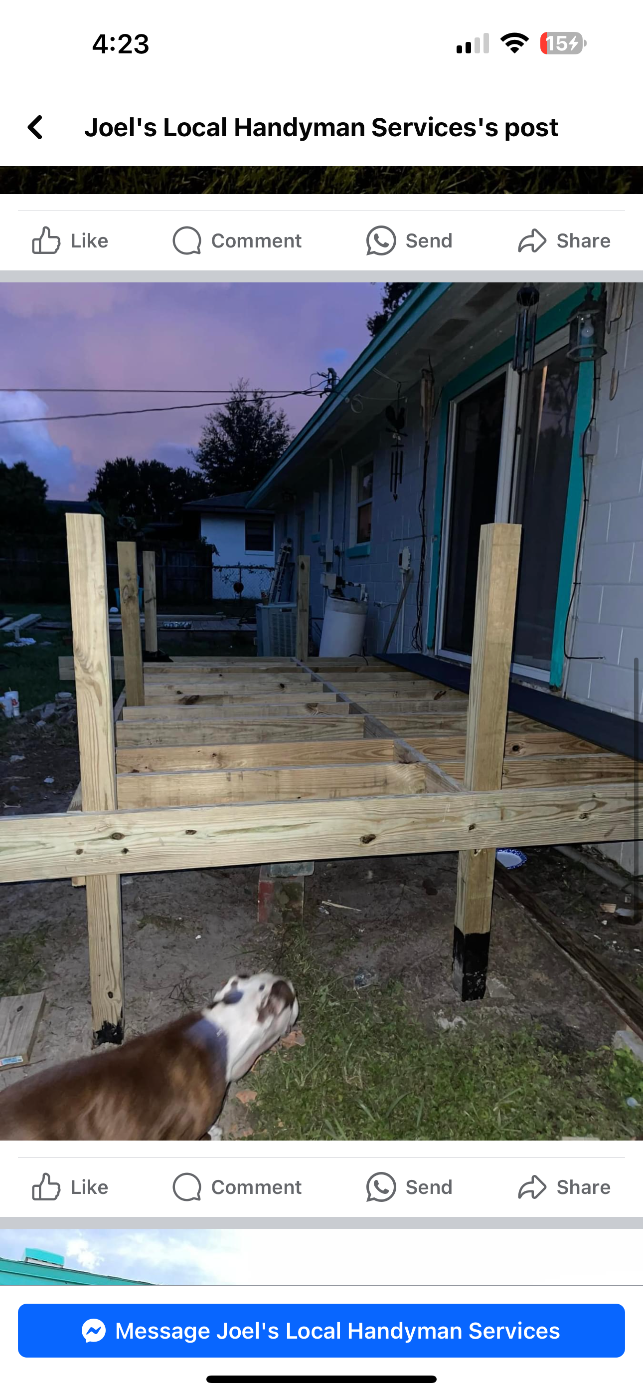  for Joel's Local Handyman Services in Clermont, FL