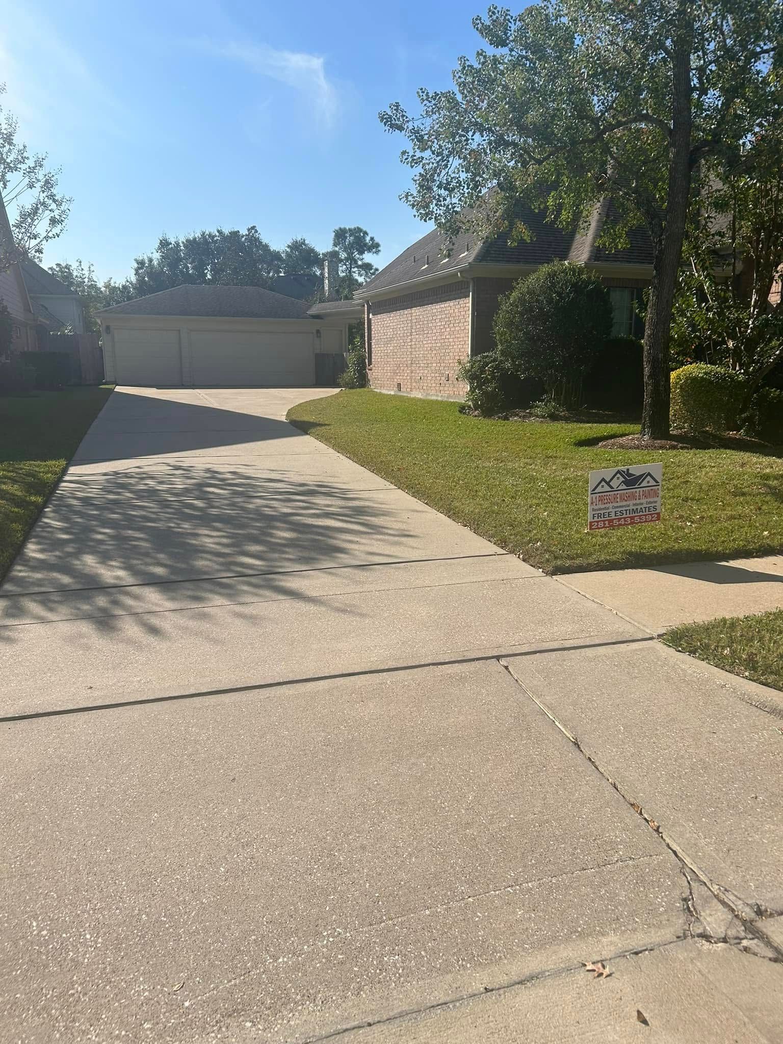  for A-1 Pressure Washing & Painting  in Houston, Tx