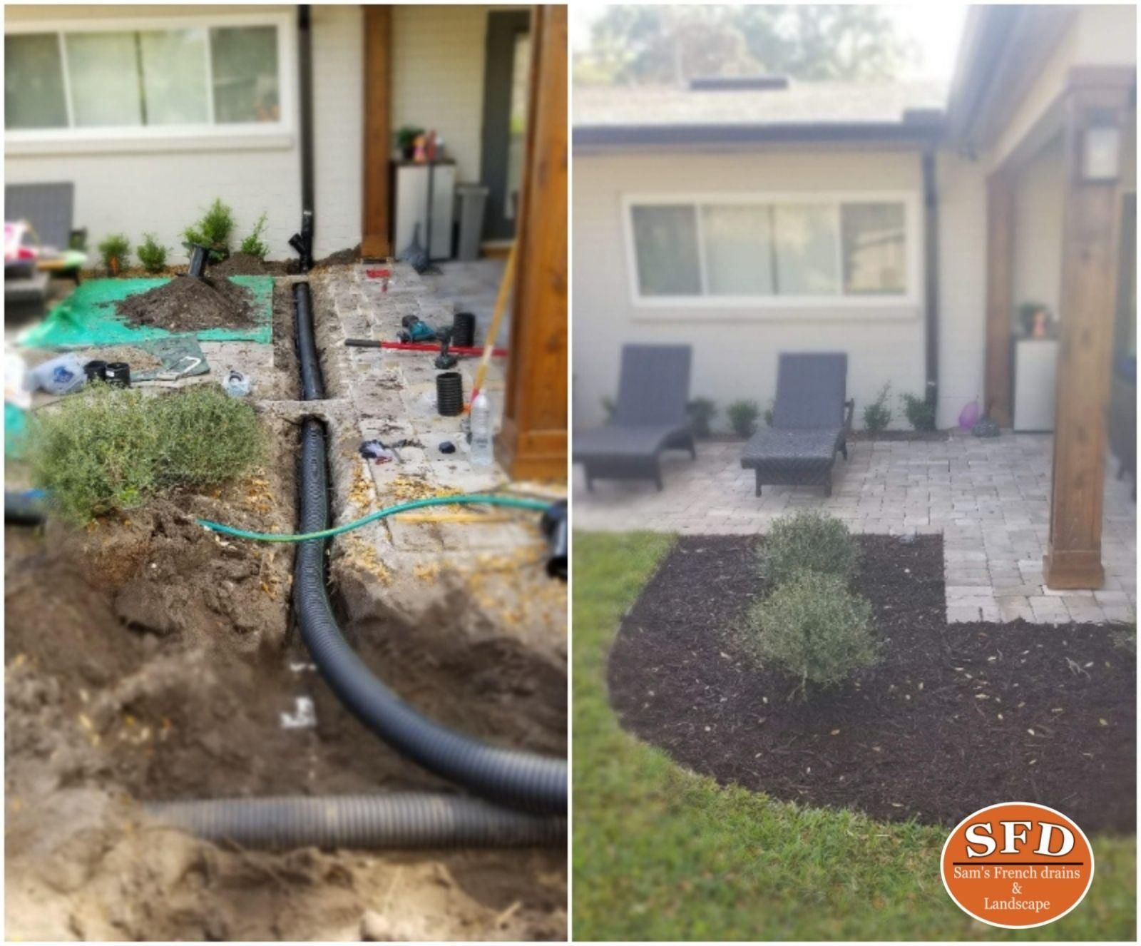  for Sam's French Drains and Landscape in Orlando, Florida