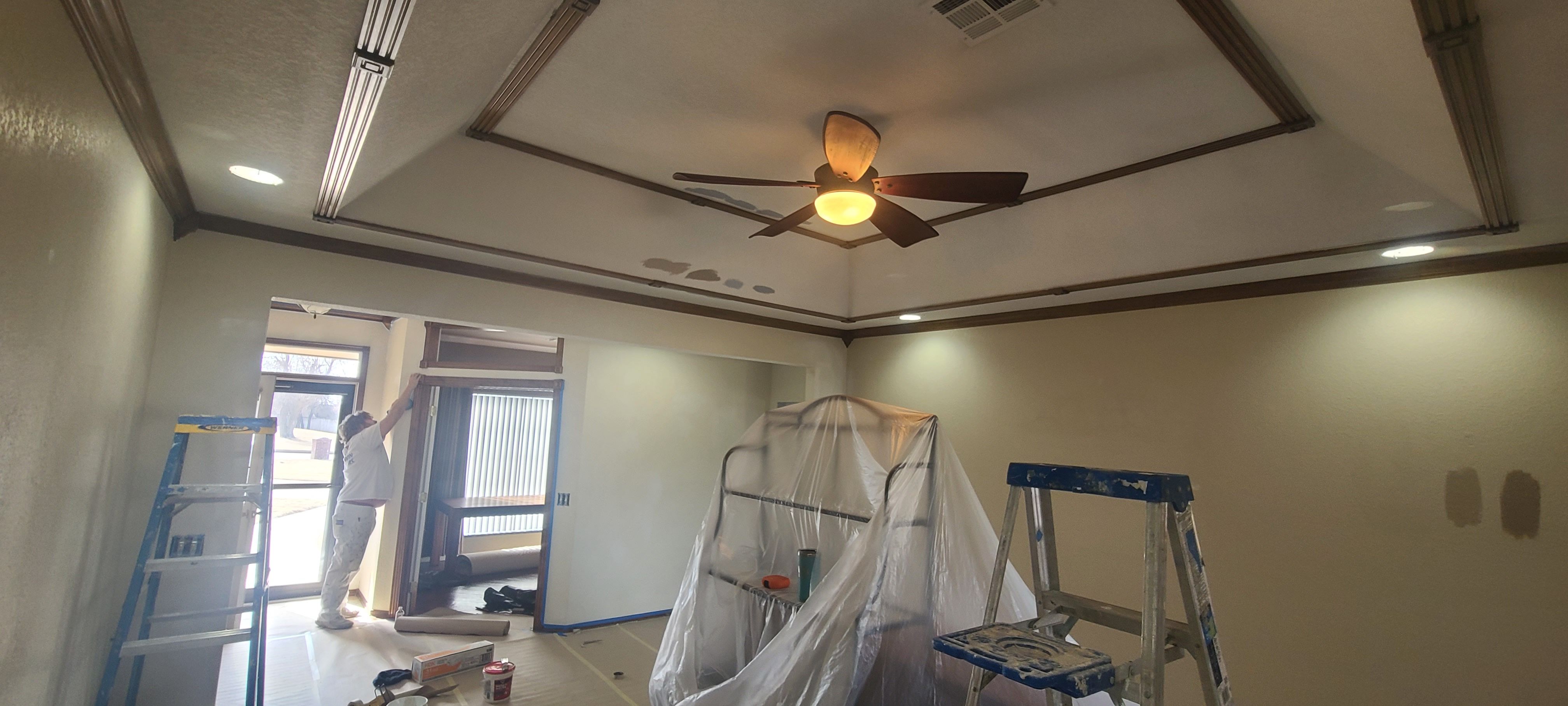 Interior for Crowell's Painting & Drywall Repairs in Oklahoma City, OK