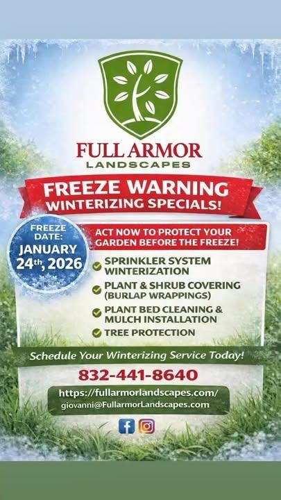  for Full Armor Landscapes in League City, TX