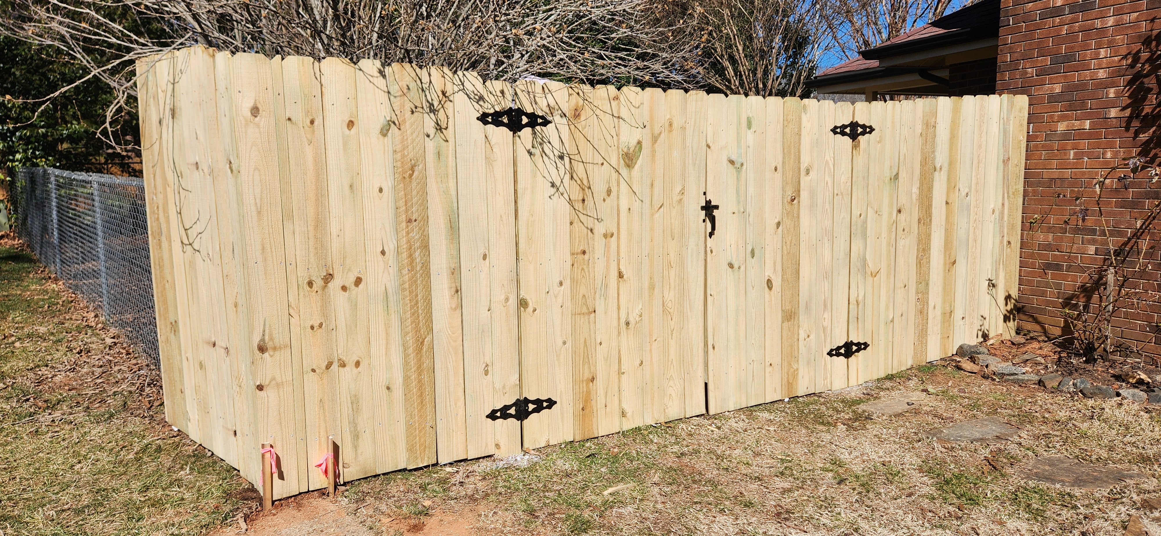 Wood Privacy Fence - Charlotte, NC for Fence My Lawn in Charlotte, NC