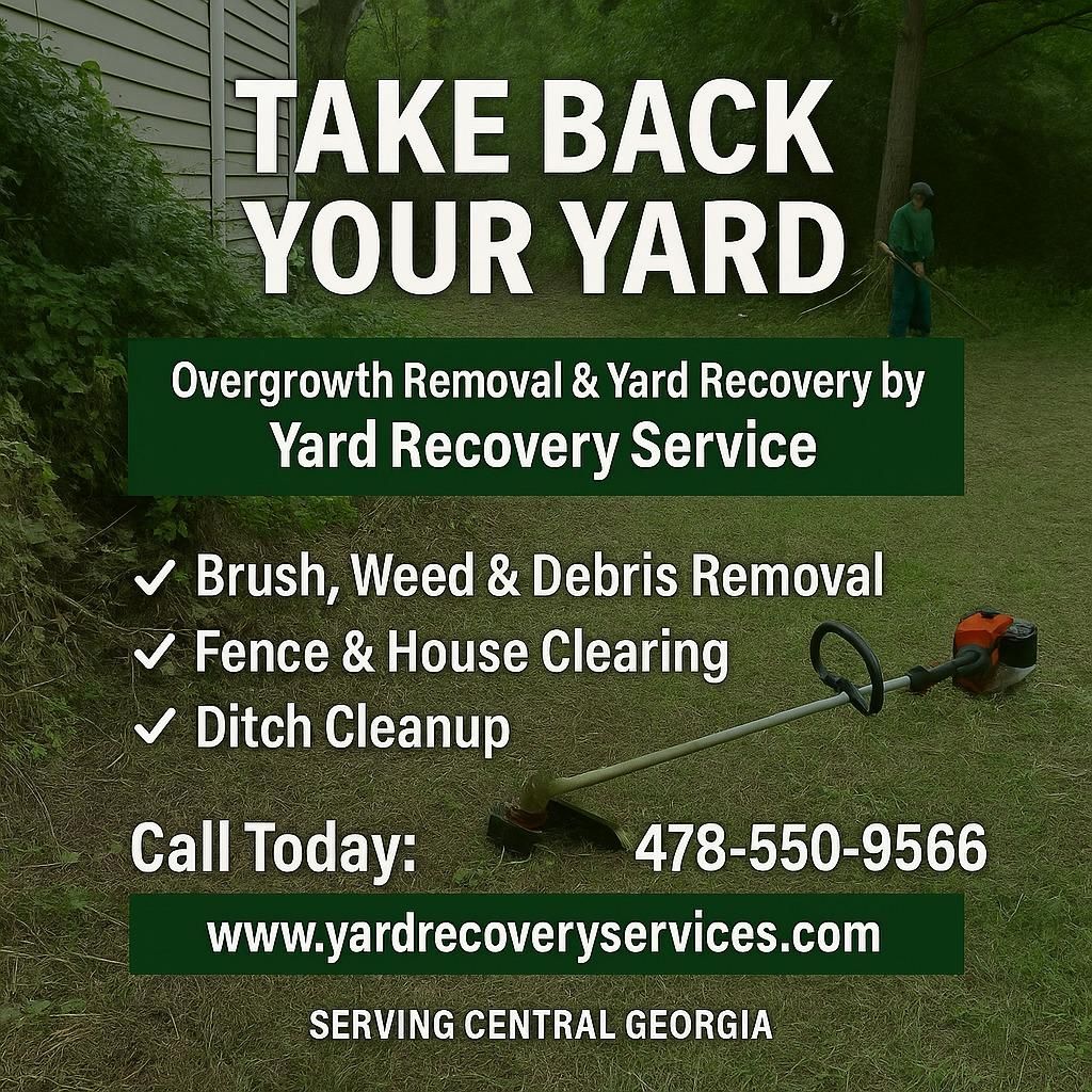  for Yard Recovery Services in Byron, GA