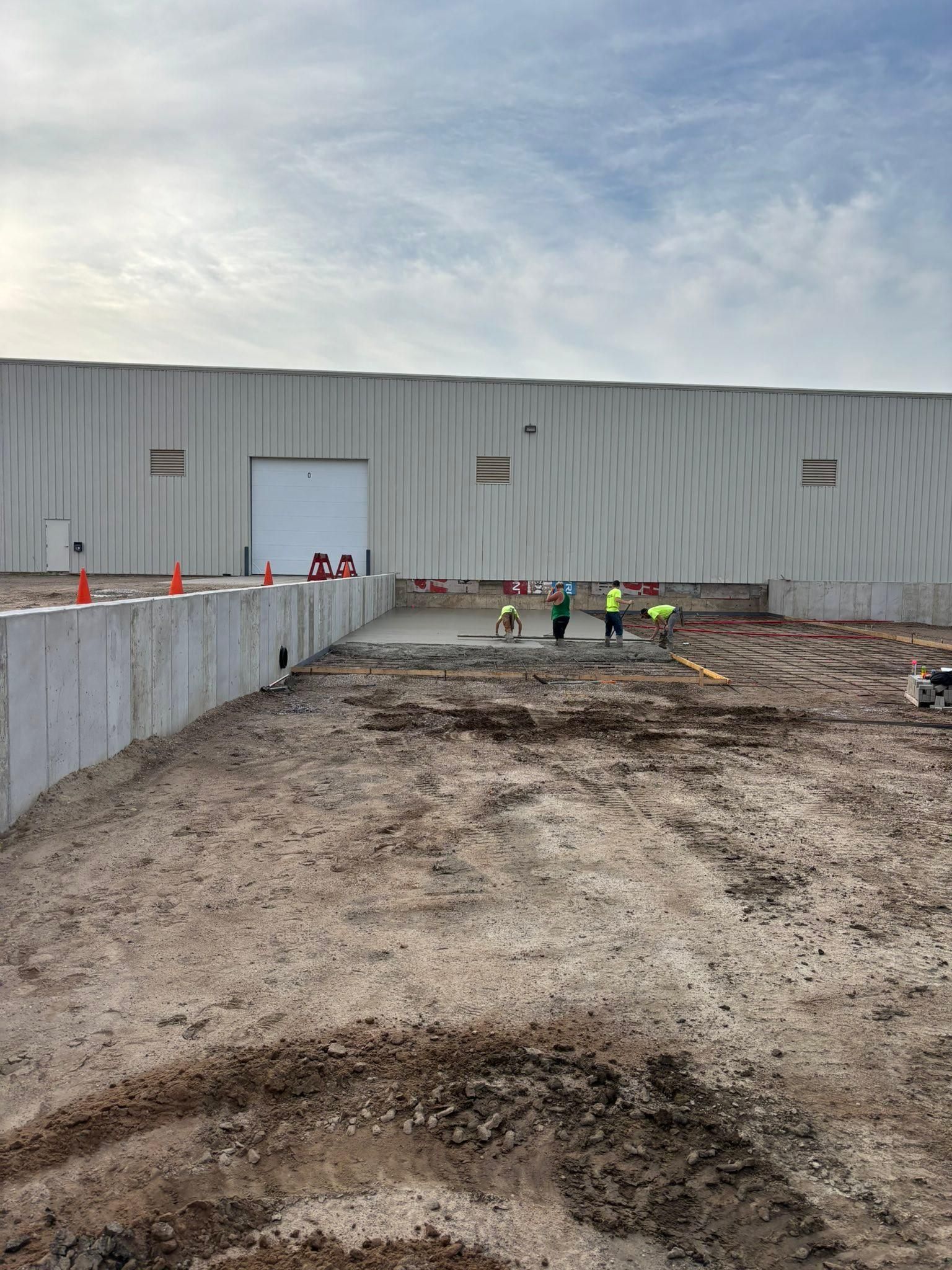  for Johnson Concrete in New London, MN