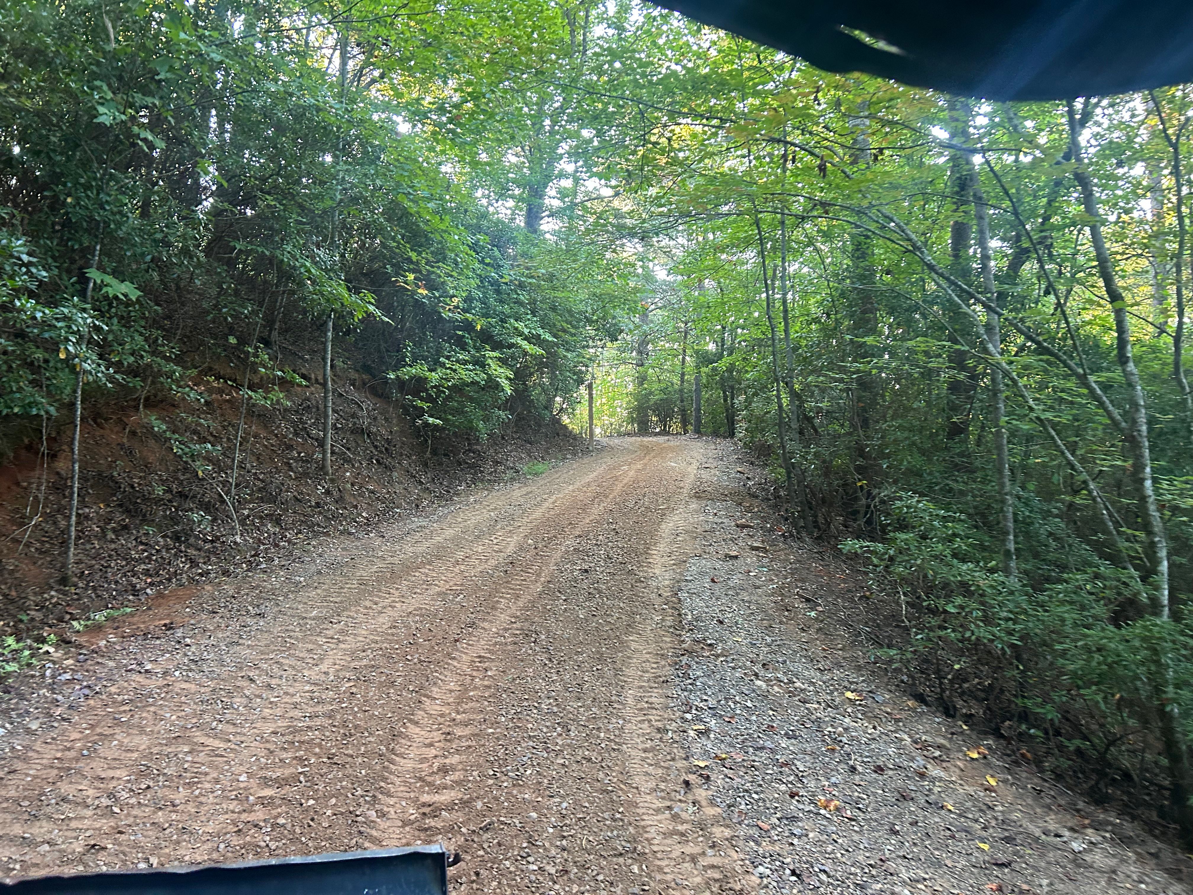 Driveway scraping for The Gravel Guy in Blairsville, GA