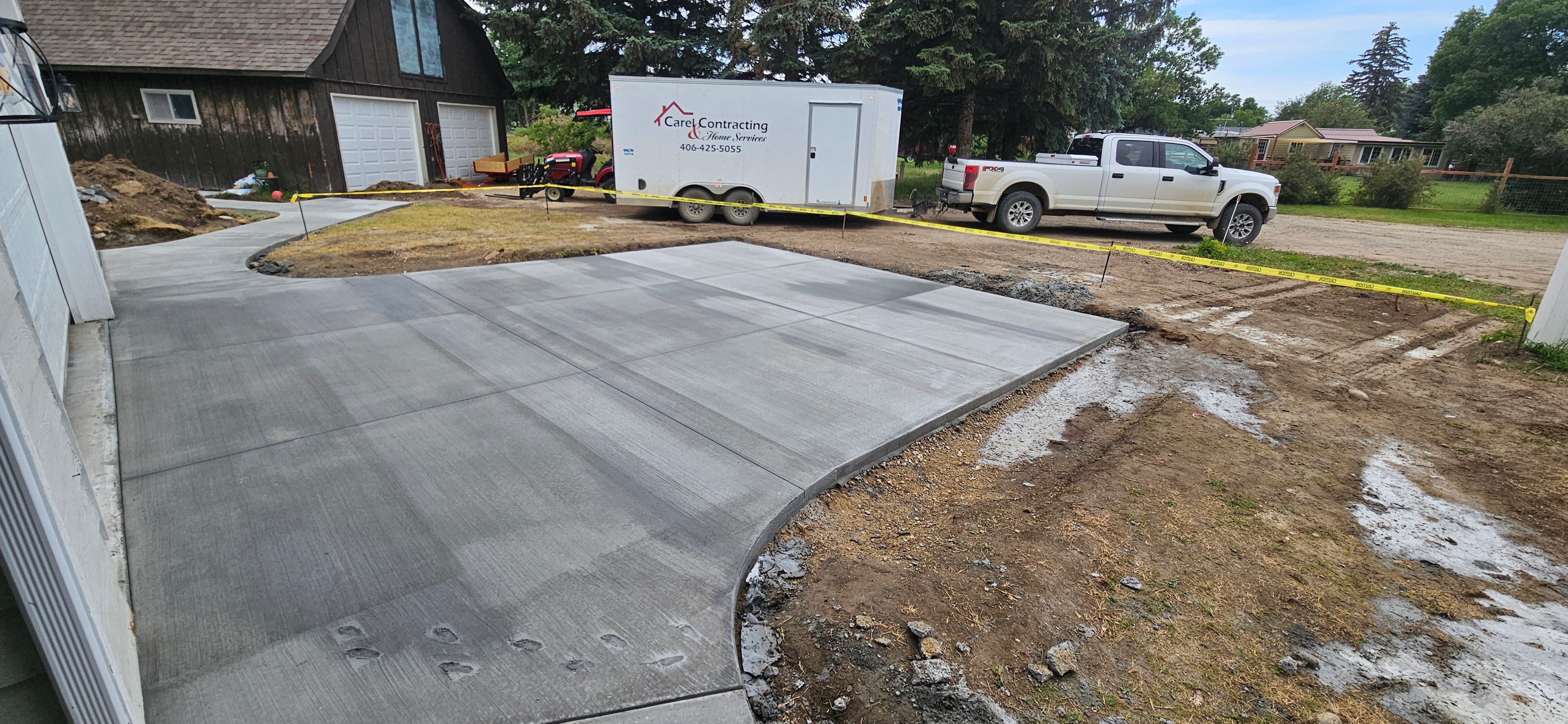 Concrete Work for Carel Contracting & Home Services LLC in Edgar, MT