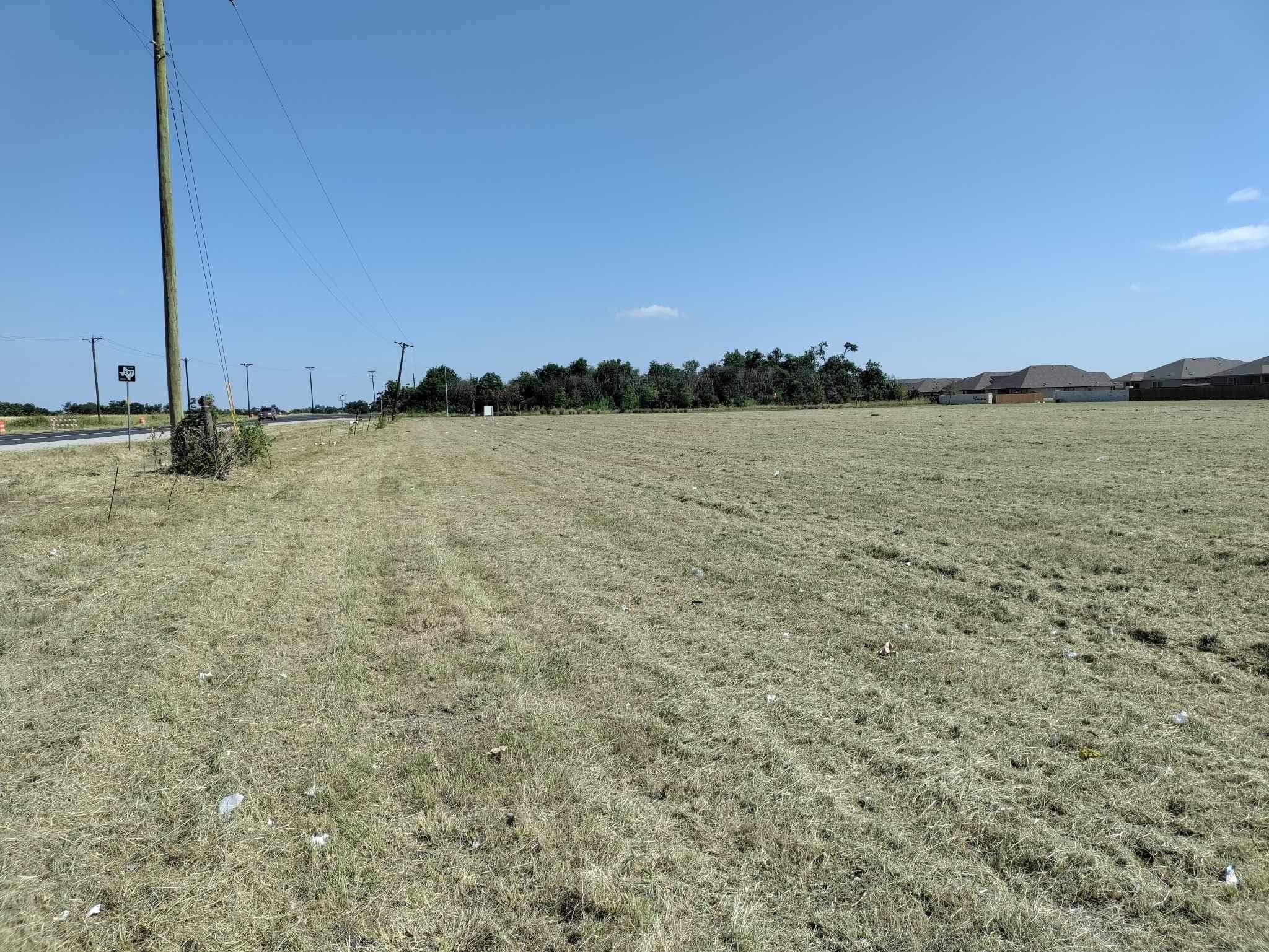 Mowing for Allen Lawn Care in Taylor, Texas