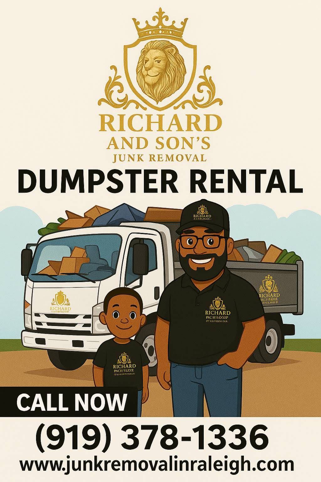  for Richard and Son's Junk Removal in Raleigh, NC