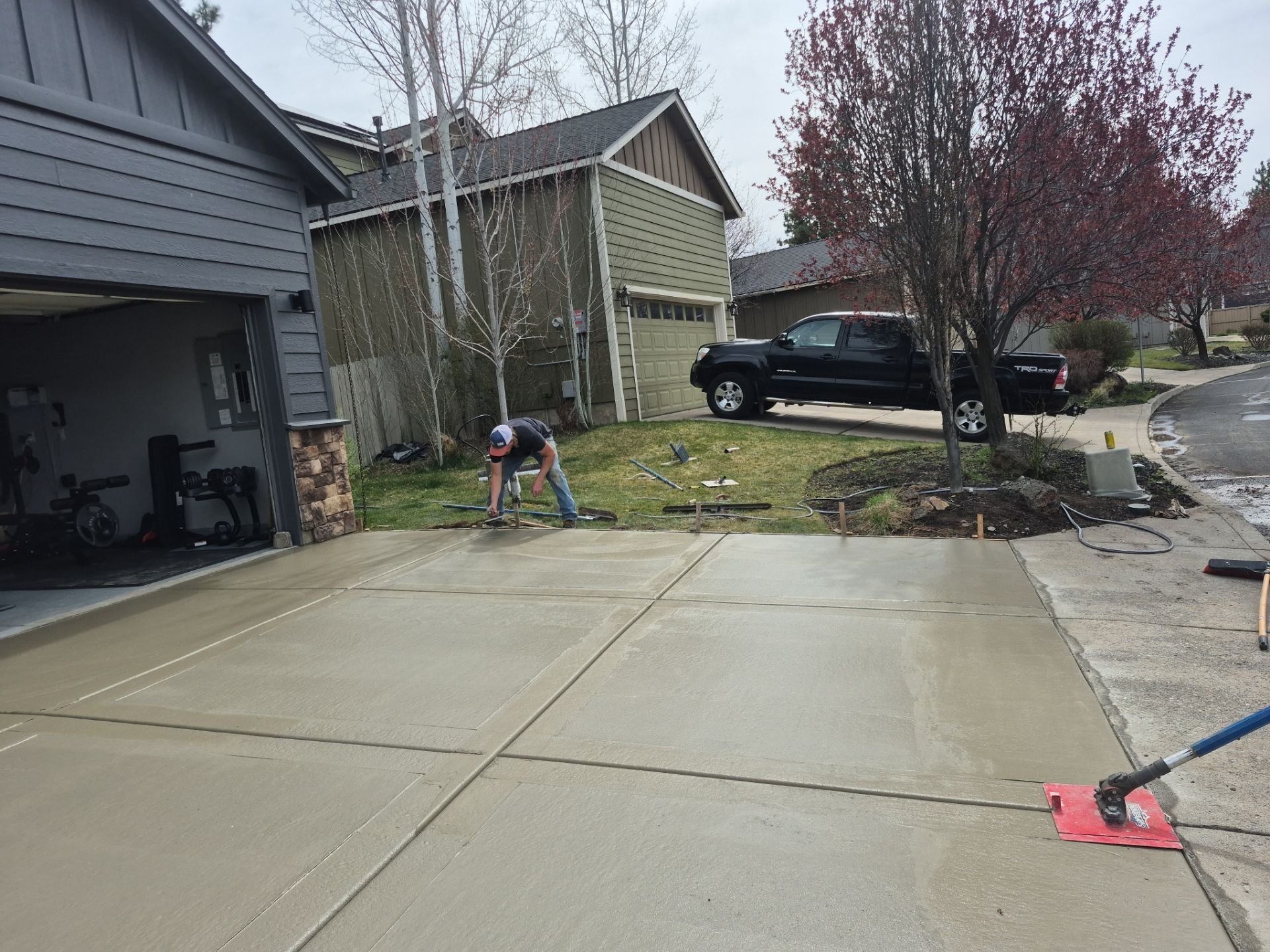 Stamped Concrete for TJR Concrete and Construction in Bend, OR
