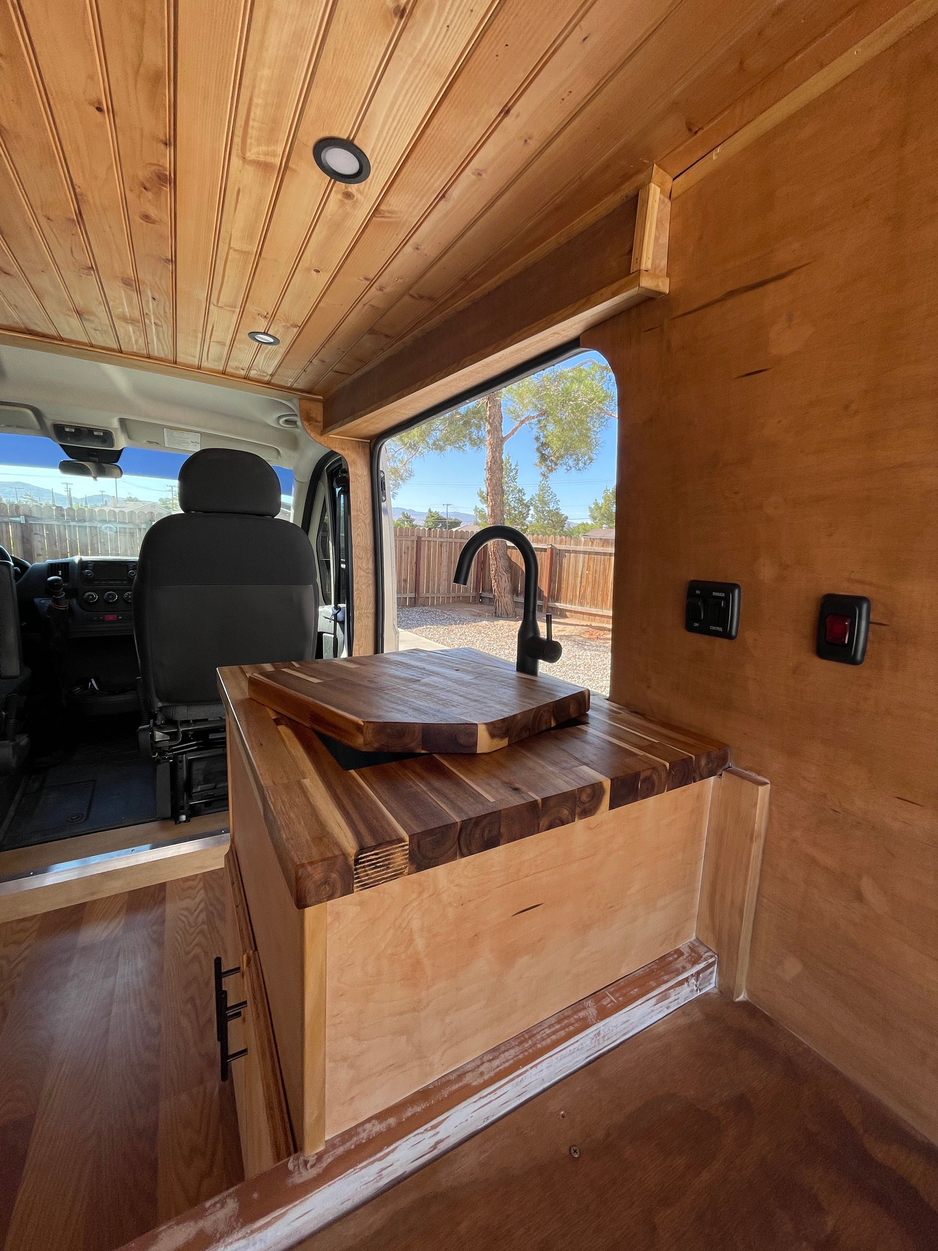 Hale Kua - 2014 Promaster 1500 for Mauka to Makai RV Renovations in Nationwide, .