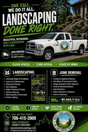  for Man's Asap Landscaping and Handyman Services LLC in Lagrange, GA