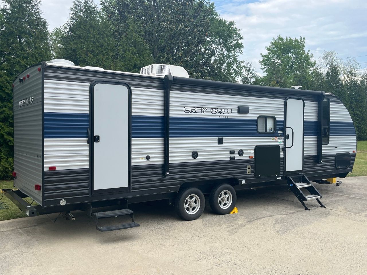 2021 Forest River Grey Wolf 26 DBH (Kim) for Paradise RV Rentals in Perry, GA