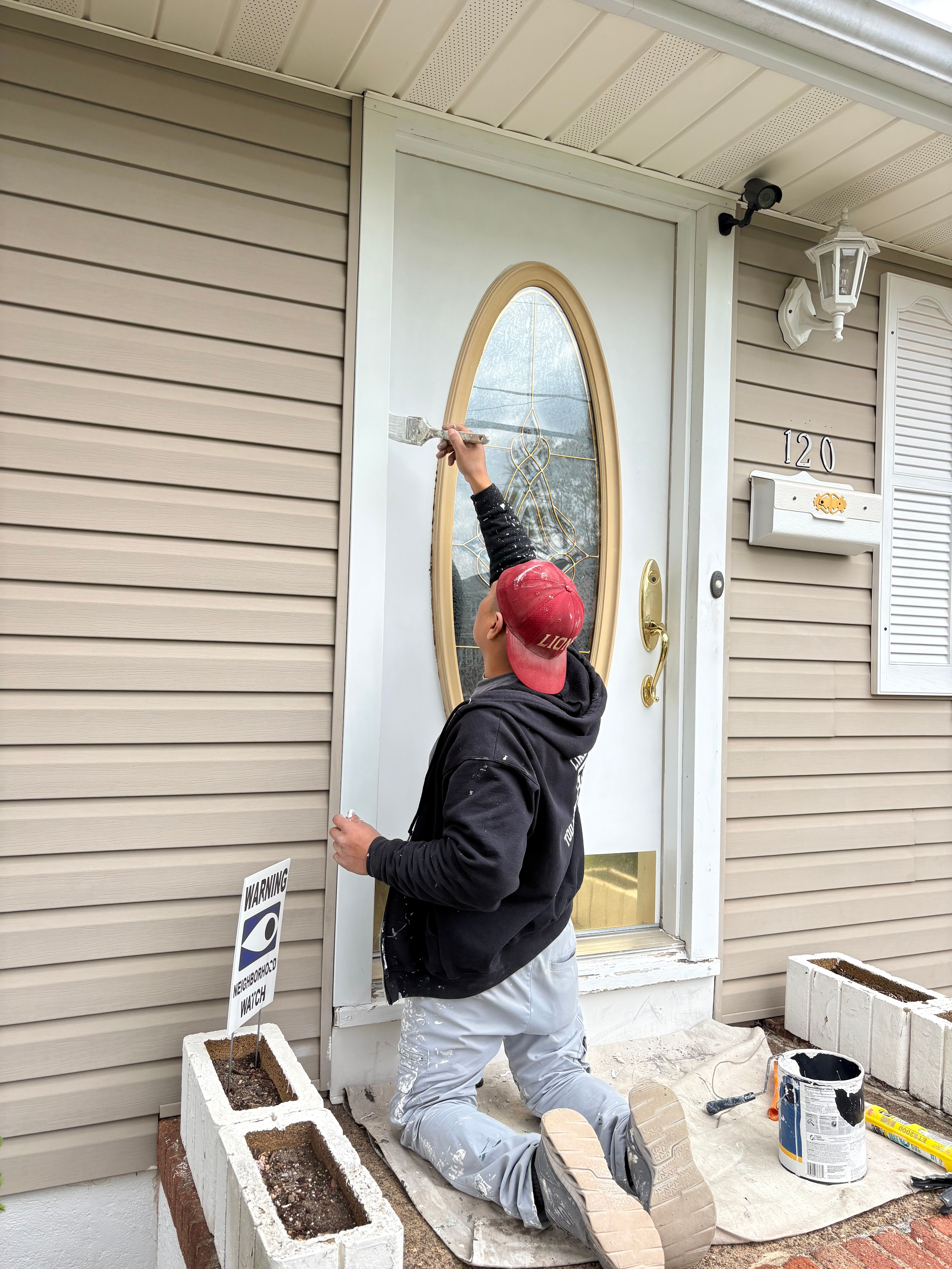 exterior for Guss Professional Painting and Wallpaper in Allendale, NJ