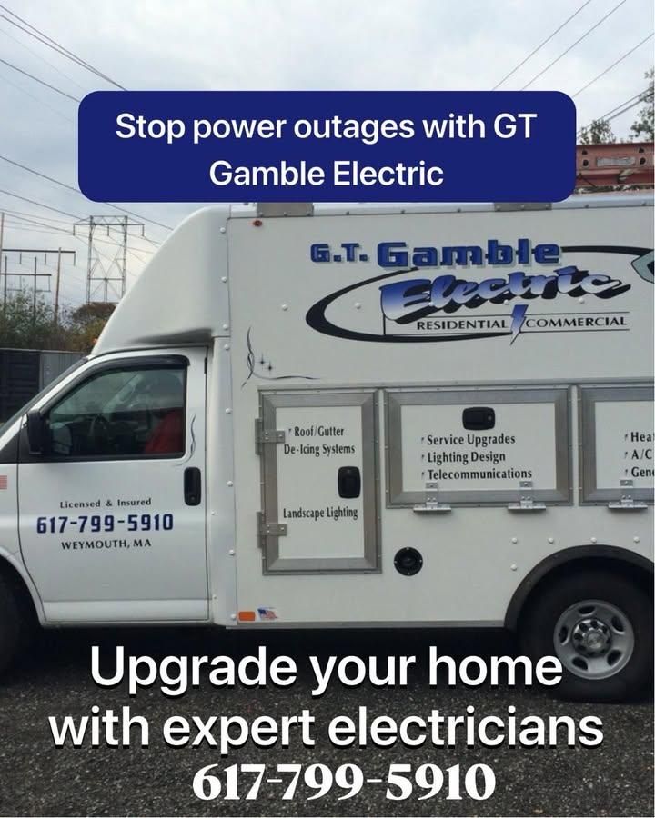  for GT Gamble Electric in South Shore, MA