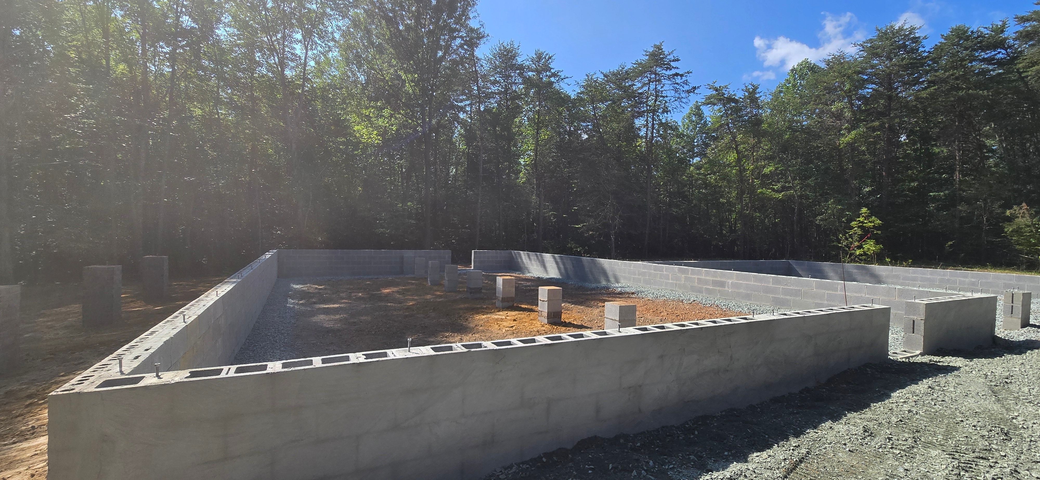 Site Preparation for C.A. Sherry Land Improvement, LLC. in Louisa, VA