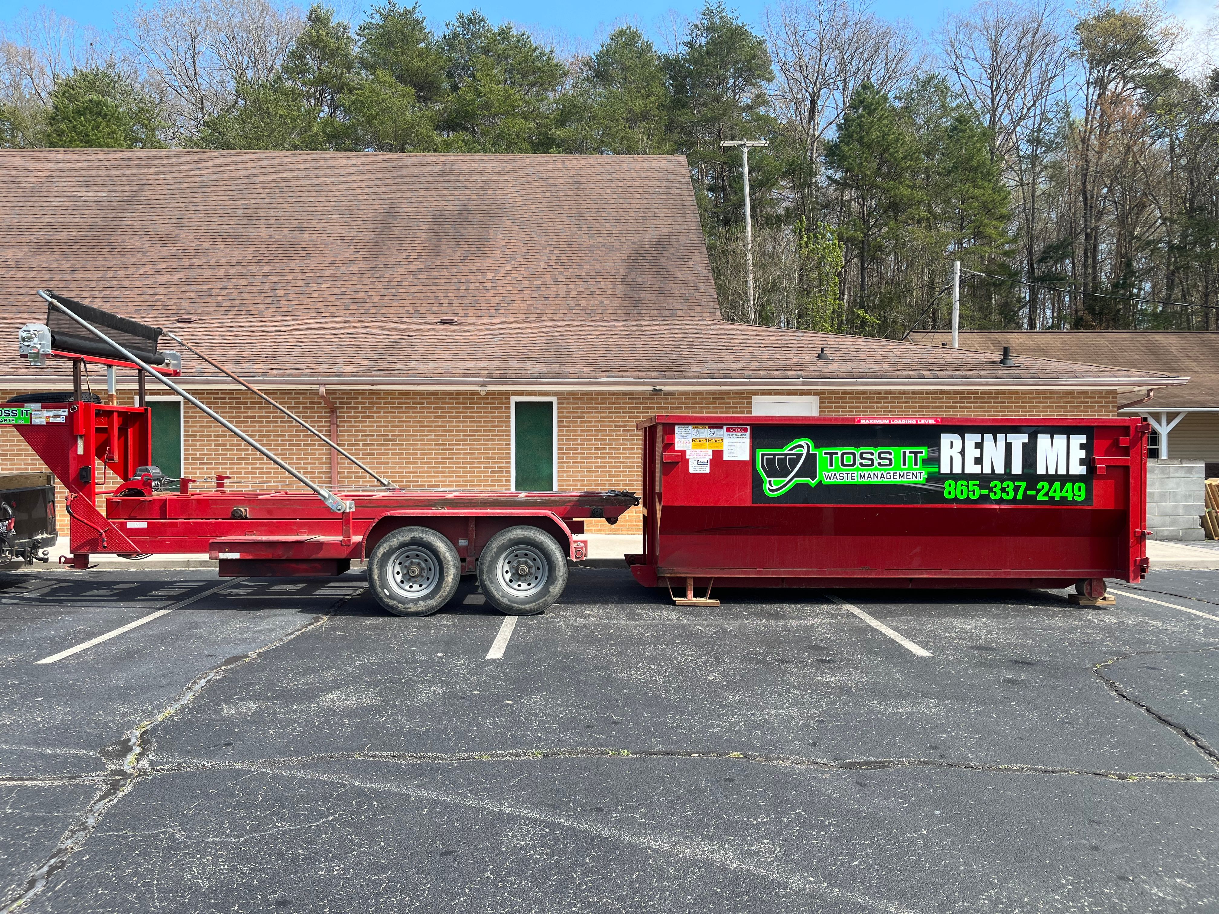  for Toss It Waste LLC in Harriman, TN