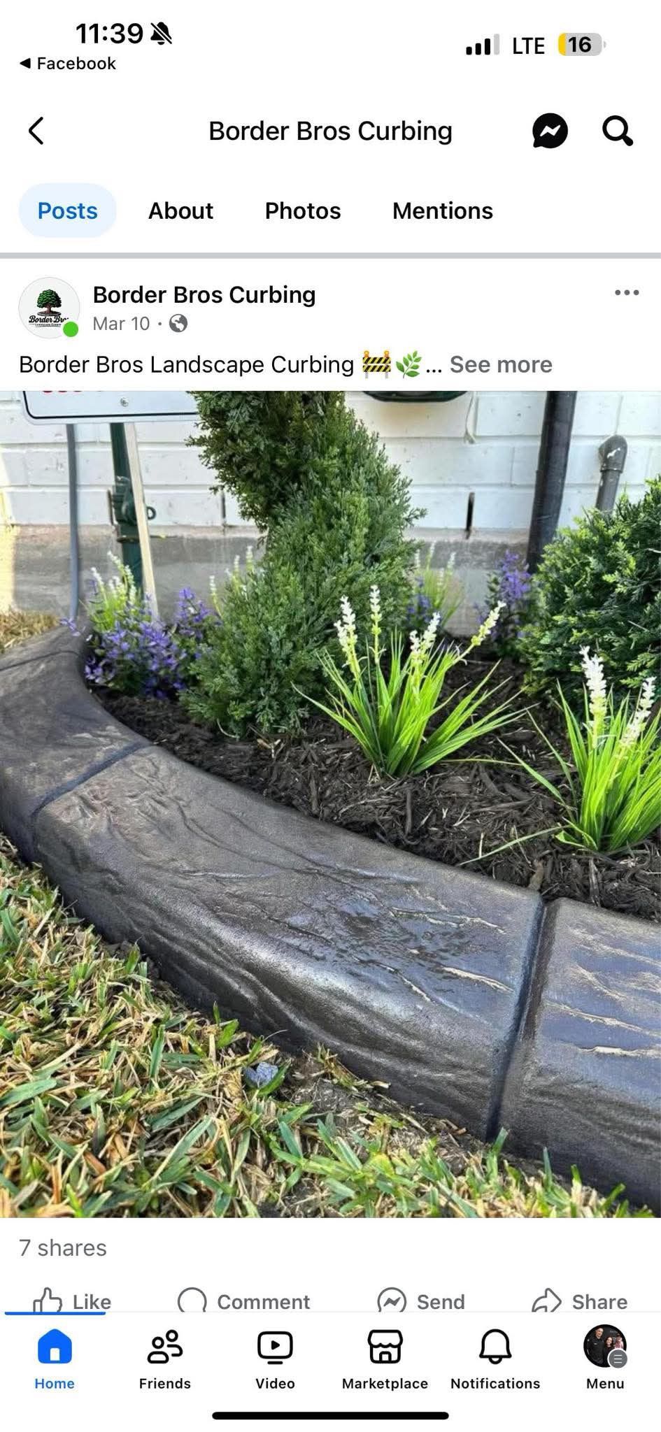  for Texas Curb N Borders in Houston, TX