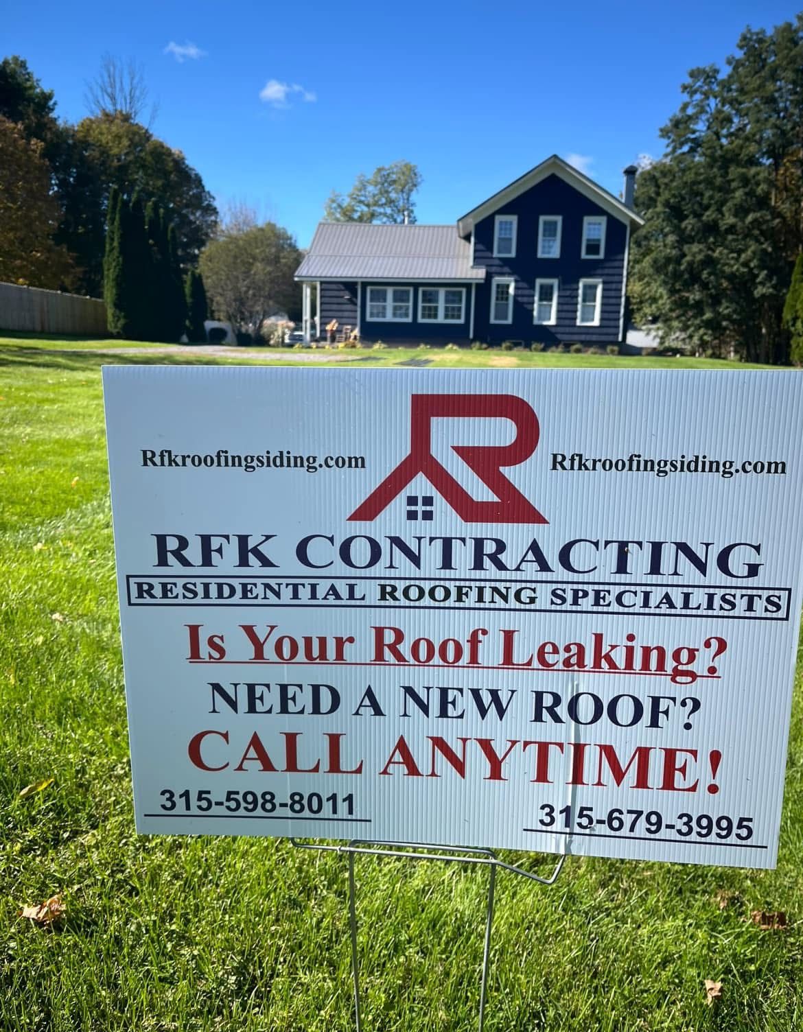  for RFK Contracting in Wolcott, NY