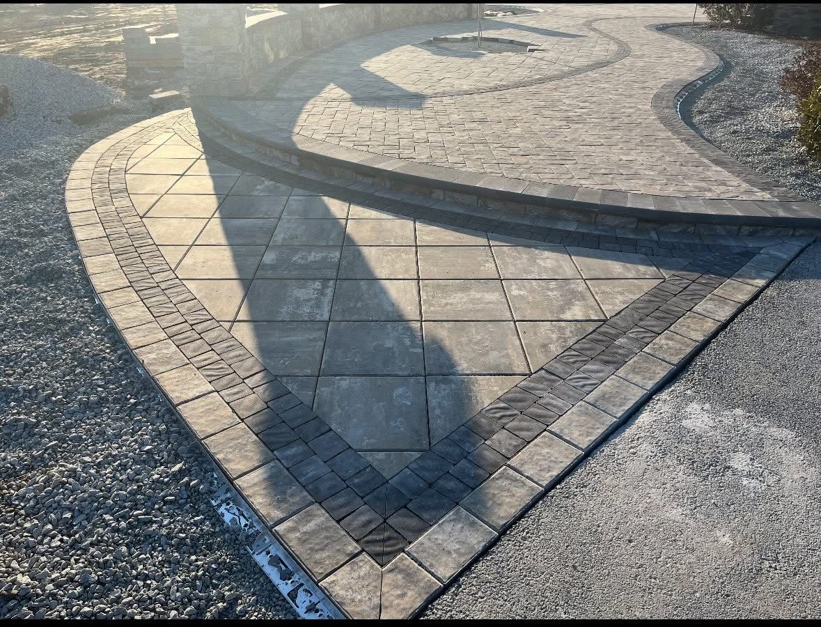 Patio Design & Construction for Broker Post Ground Crew in Sussex County, DE