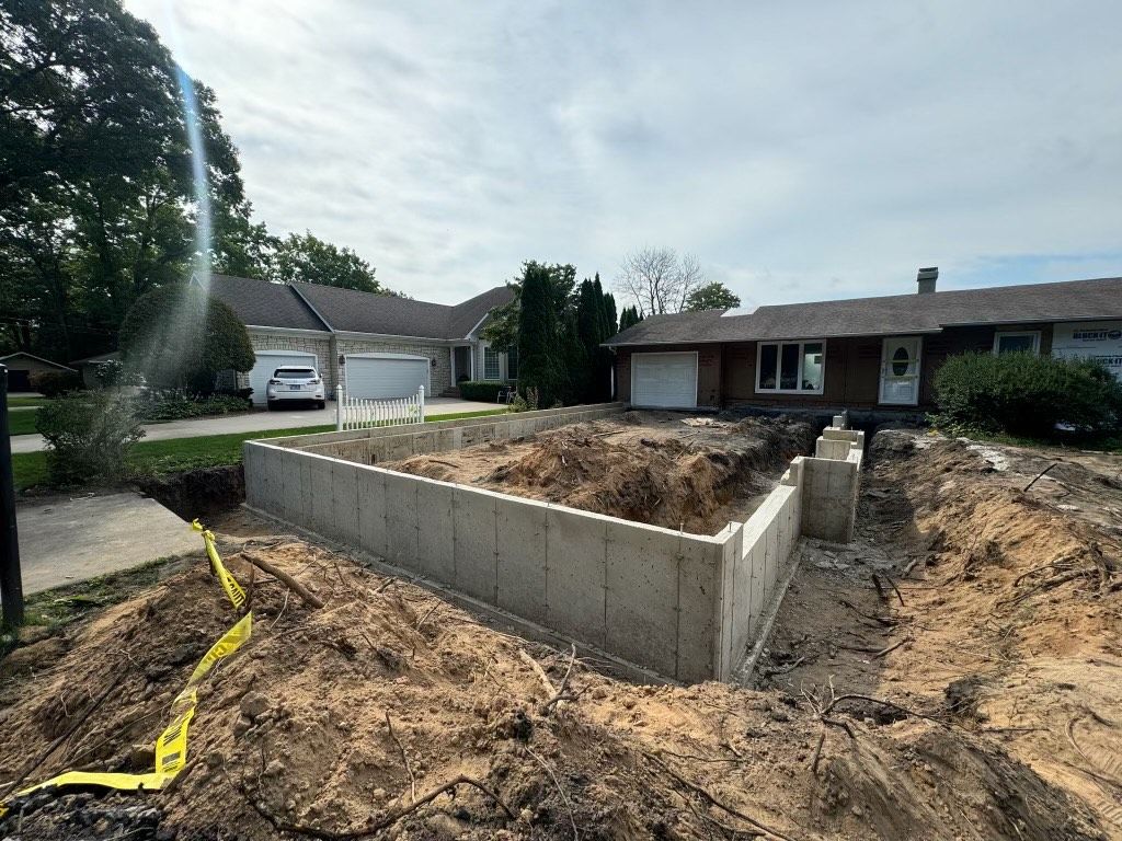 Pole Barns / Concrete Foundations for Curb Concepts Plus in Mishawaka, IN